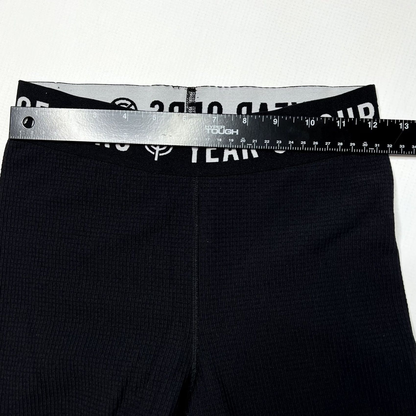 Vintage Year Of Ours Thermal Leggings S Black Pull On 137288 Size 28" / US 6 / IT 42 - 5 Thumbnail