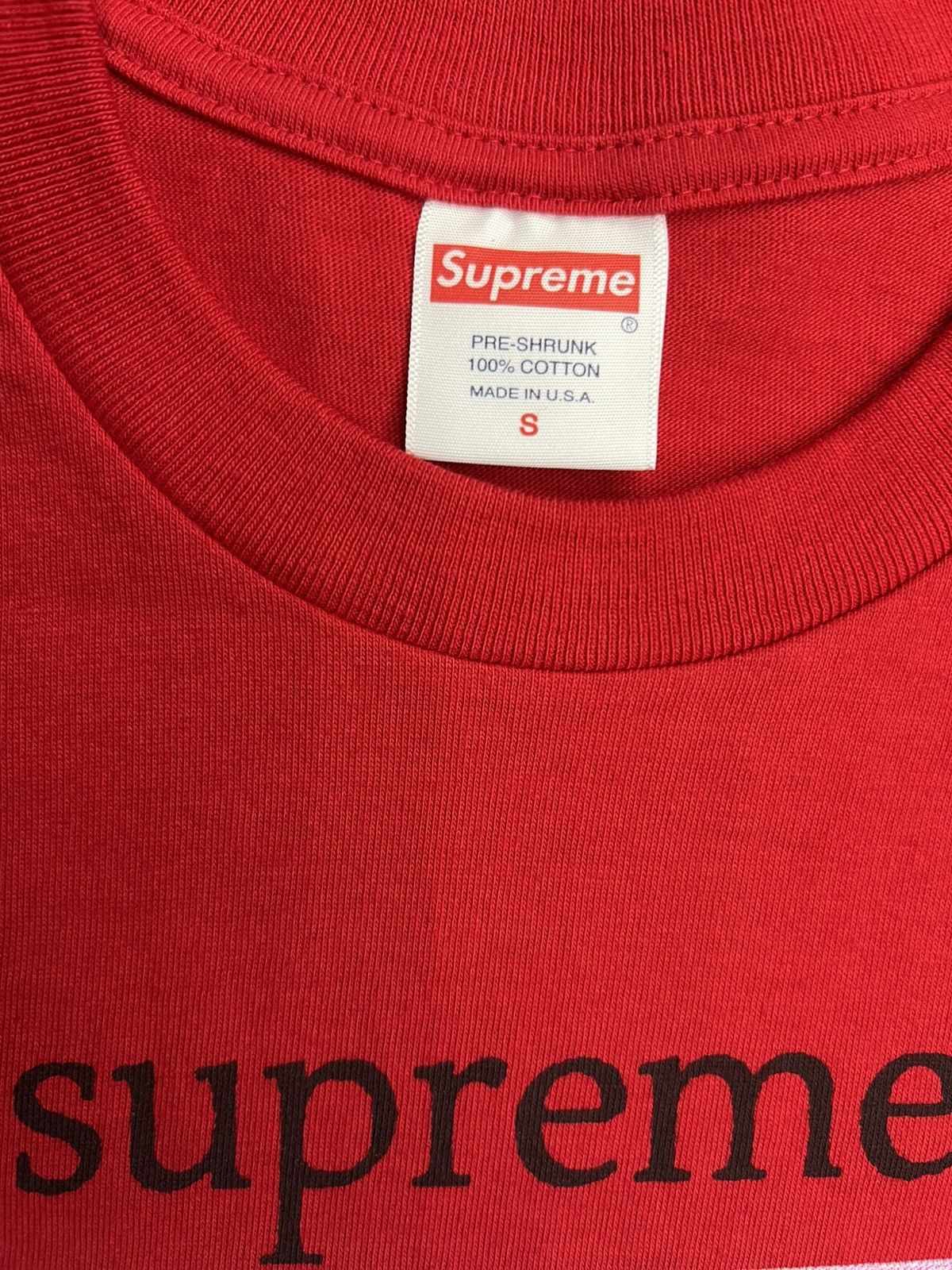 Supreme Supreme Dancer T-Shirt Size US S / EU 44-46 / 1 - 3 Thumbnail