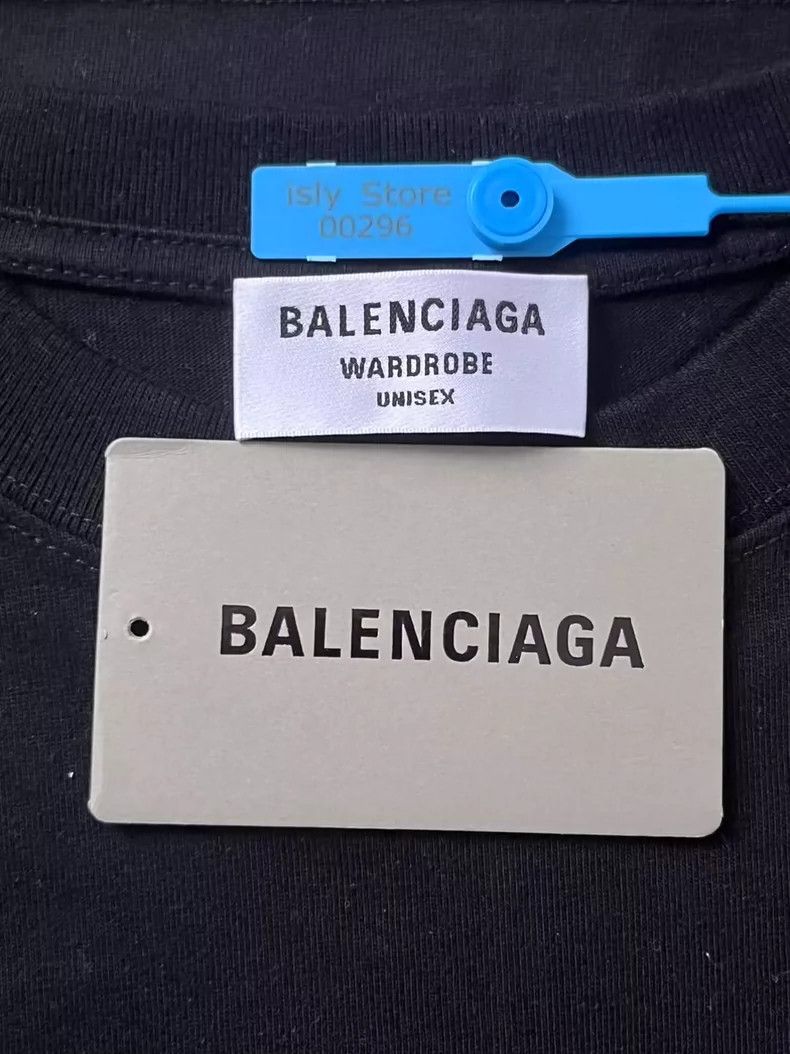 Balenciaga Balenciaga Cola Print Large Short Sleeve Drop Sleeve T-Shi Size US M / EU 48-50 / 2 - 5 Thumbnail