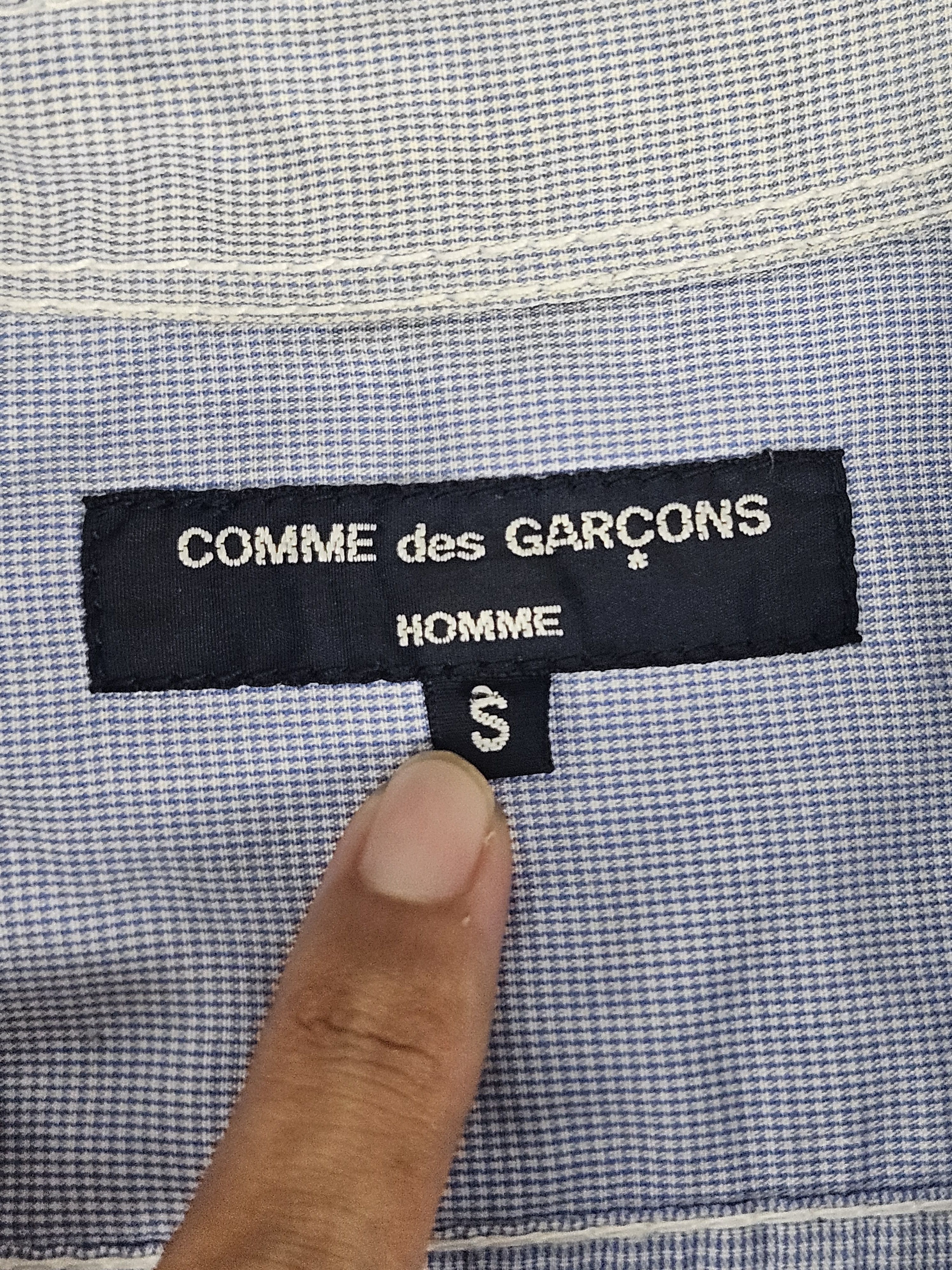 Comme des Garcons Comme des Garcons Homme CDG AD2007 checkered casual Shirt Size US S / EU 44-46 / 1 - 4 Thumbnail
