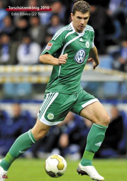 Adidas Rare Adidas Wolfsburg 2009 - 2010 Bundesliga VFL Away Jersey Size US XL / EU 56 / 4 - 22 Thumbnail
