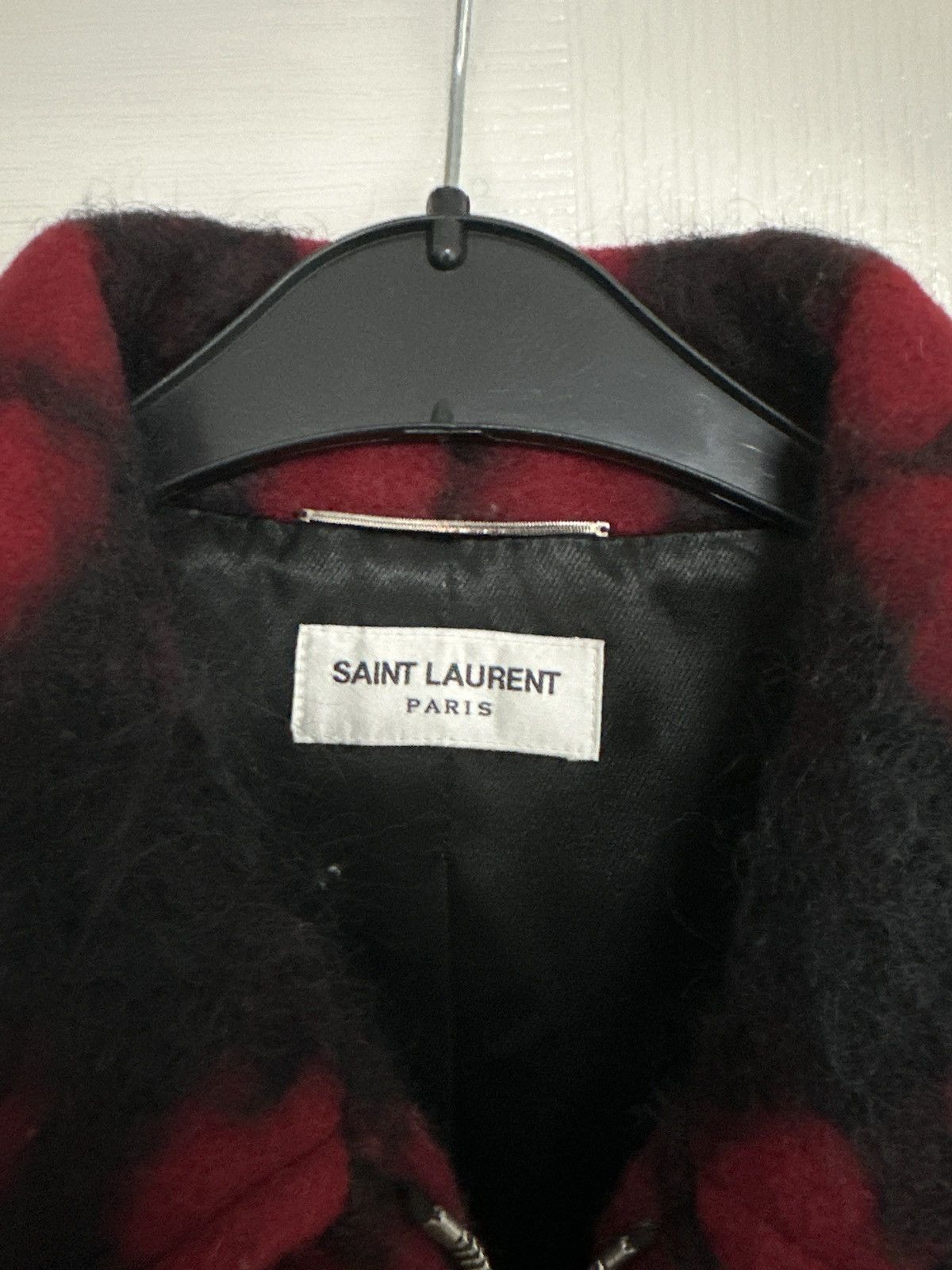 Saint Laurent Paris Saint Laurent Checkered Zip Up Jacket Size US M / EU 48-50 / 2 - 3 Thumbnail