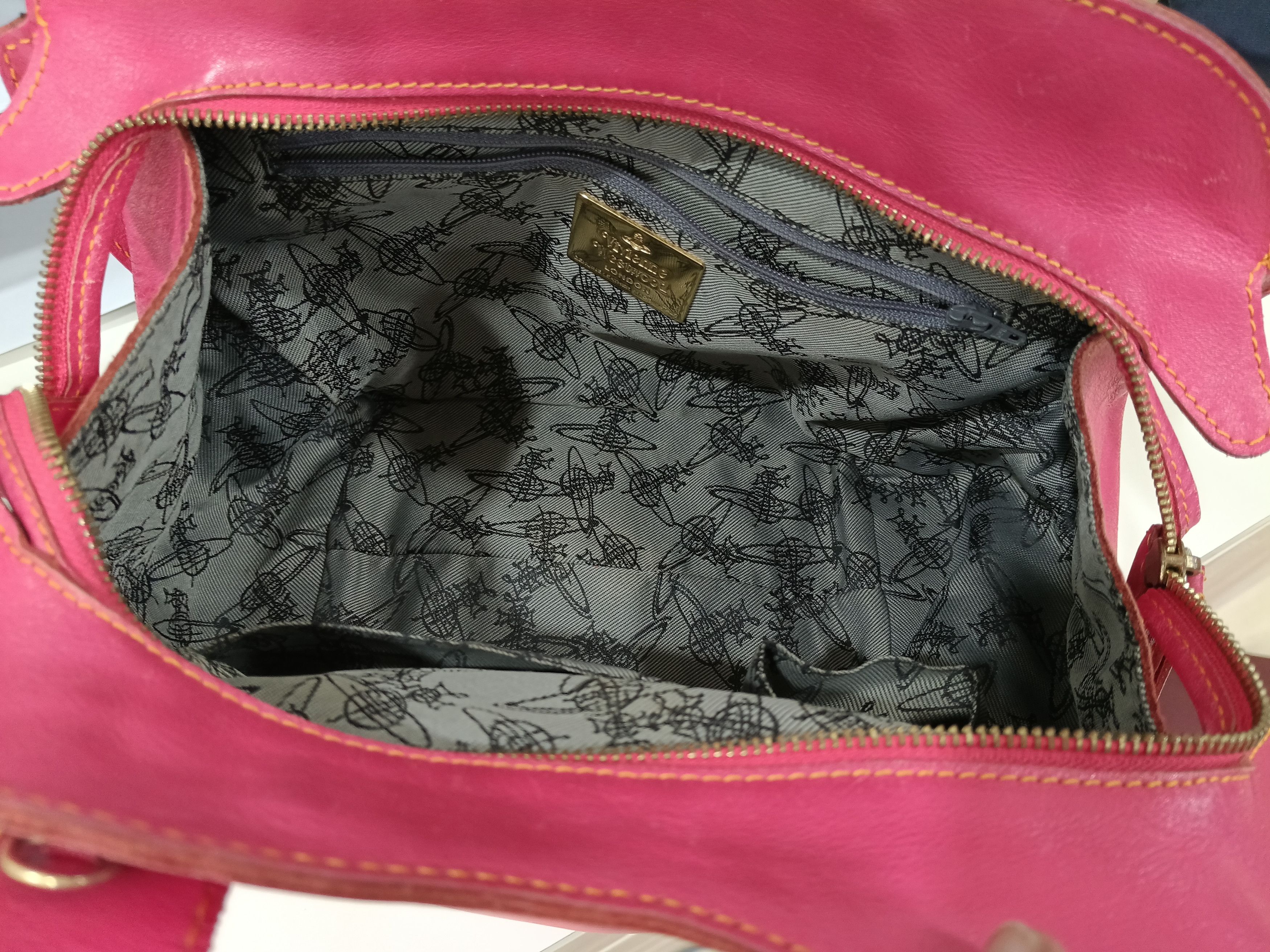 Vivienne Westwood Vivienne Westwood Leather Bag Pink colour Size ONE SIZE - 8 Thumbnail