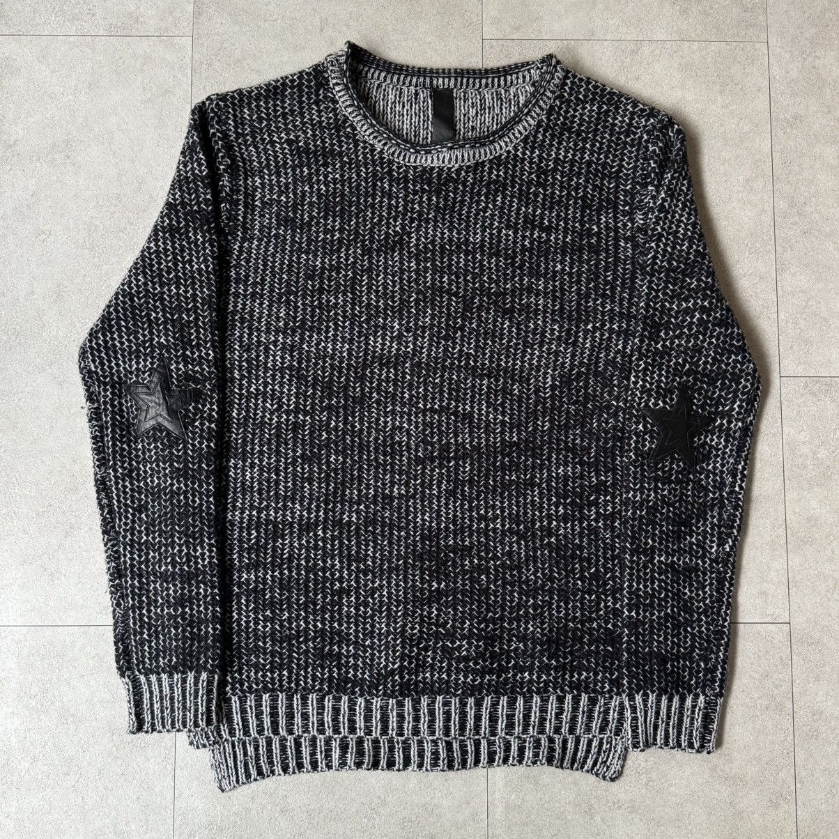 Chrome Hearts Chrome Hearts Star Leather Patch Knit Cashmere Sweater Size US M / EU 48-50 / 2 - 1 Thumbnail