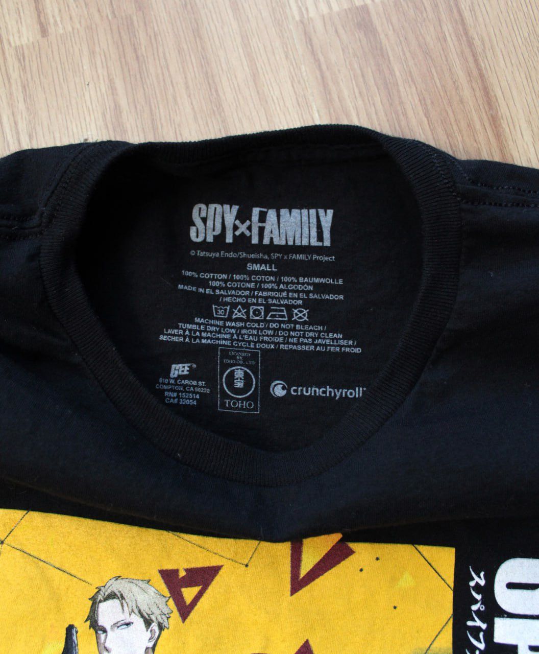 Anime 🔥 Spy x Family The Forgers Anime Manga Shirt Promo Size US S / EU 44-46 / 1 - 3 Thumbnail