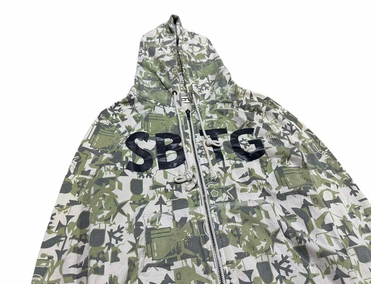 Beauty Beast 🔥Rare Y2K Sabotage Camo Zip Hoodie Paul Harvey Era Size US XS / EU 42 / 0 - 2 Thumbnail