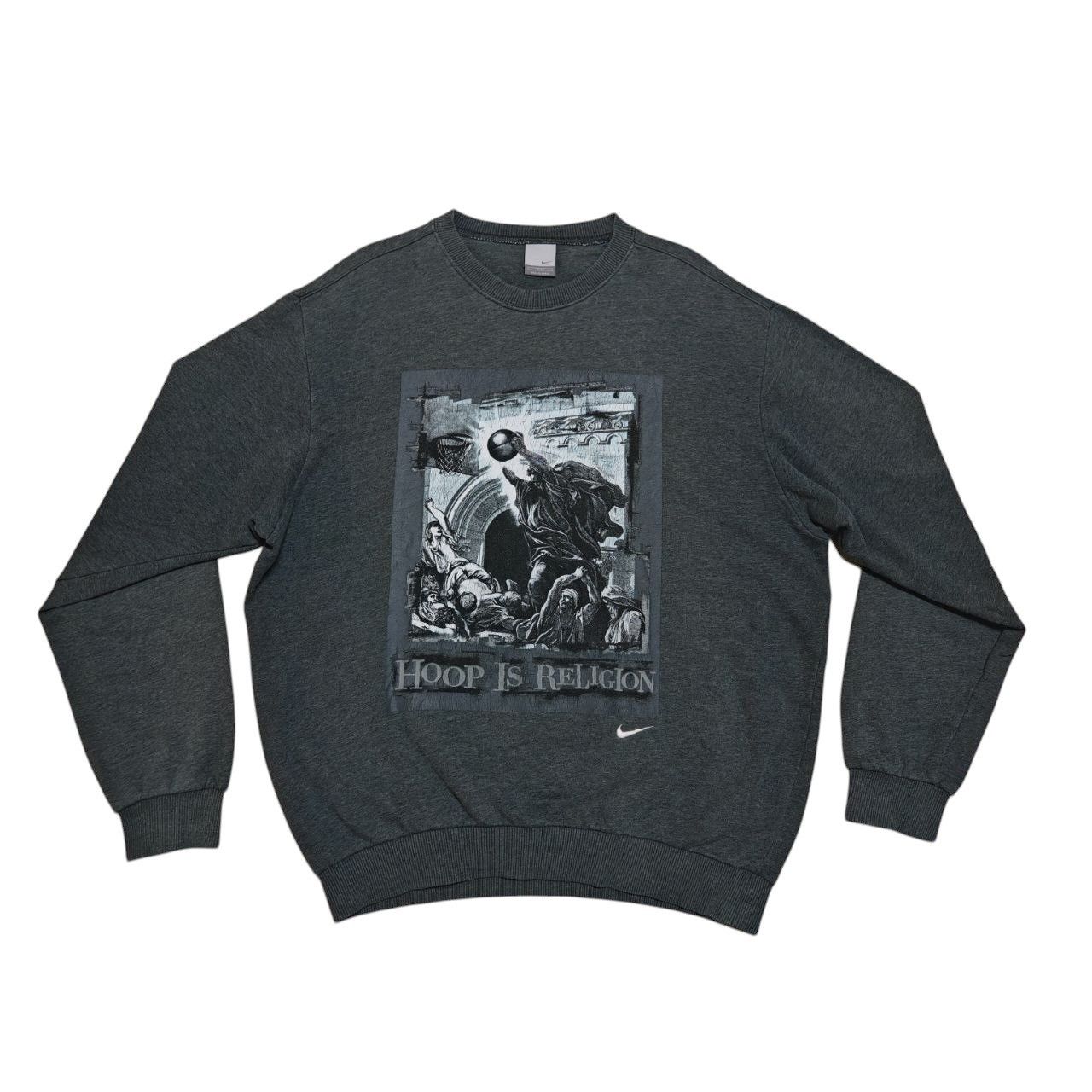 Nike Y2K Vintage Nike Hoops Is Religion Sweatshirt Size US M / EU 48-50 / 2 - 1 Thumbnail