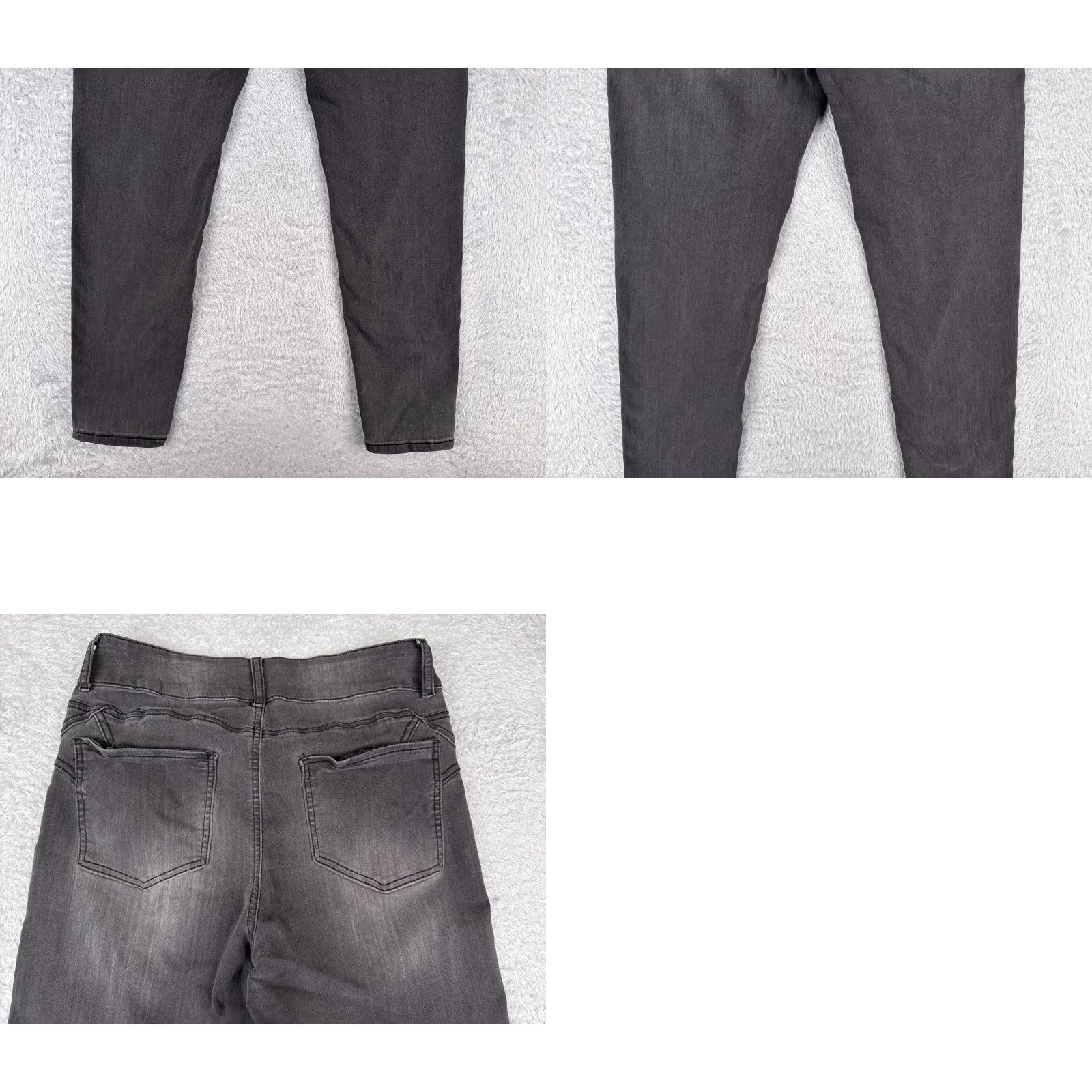 Fashion Nova Fashion Nova Jeans Juniors 13 Black Denim Skinny Rayon Cotton Blend 30x28 Size 34" / US 12 / IT 48 - 10 Thumbnail
