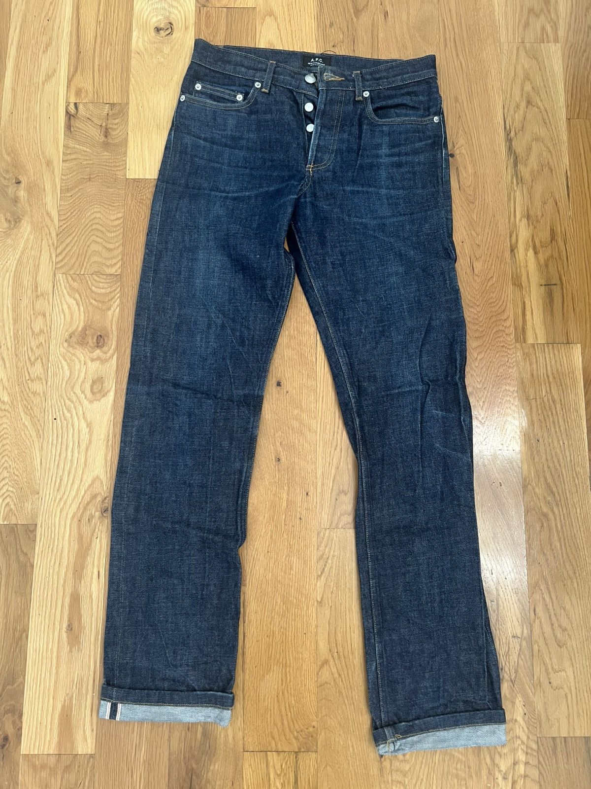 A.P.C. APC New Standard Raw Denim Sz 28 Size US 28 / EU 44 - 1 Thumbnail