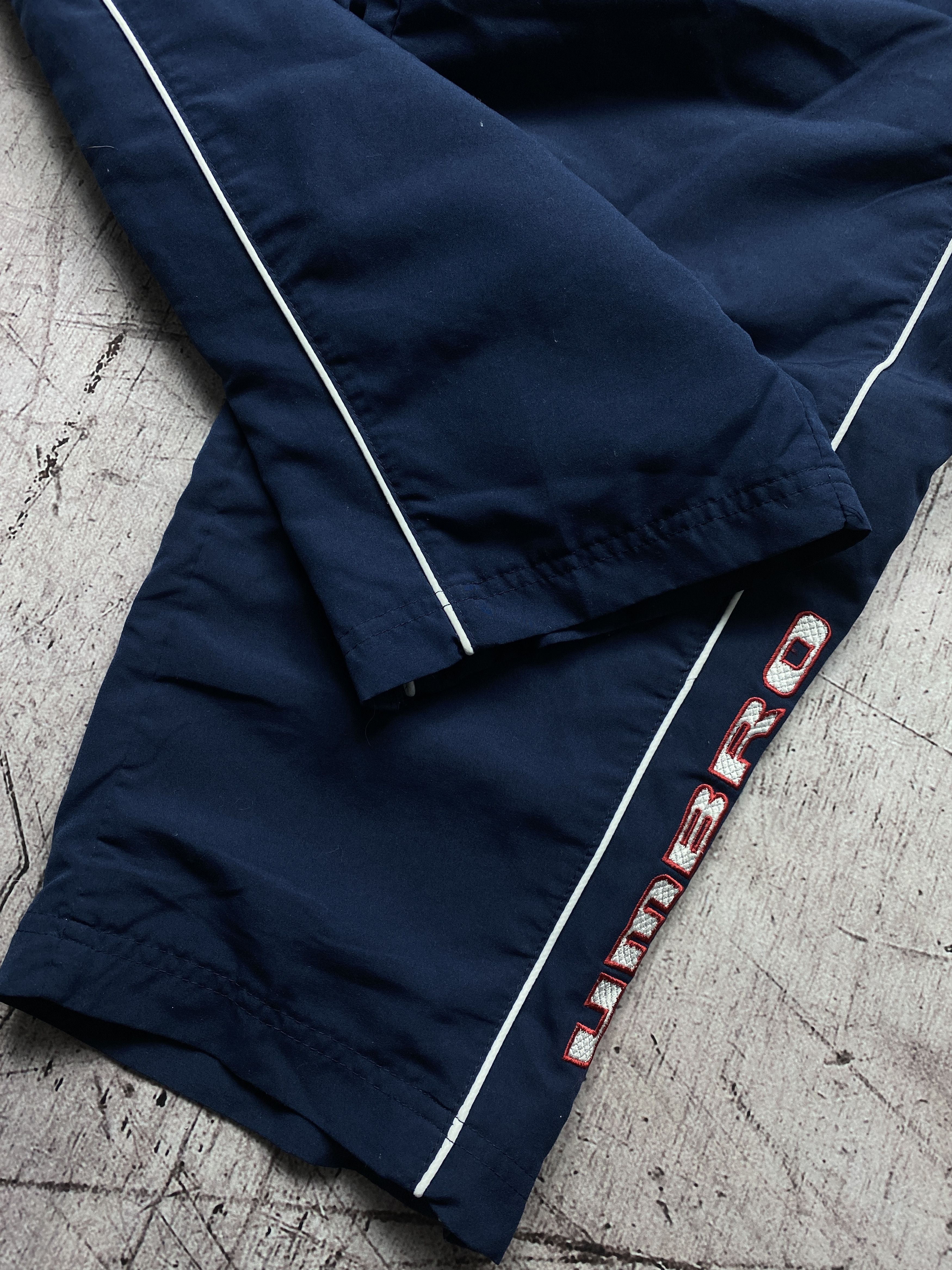 Umbro × Vintage Umbro Vintage Mens Nylon Baggy Pants Drill Style Size US 34 / EU 50 - 3 Thumbnail