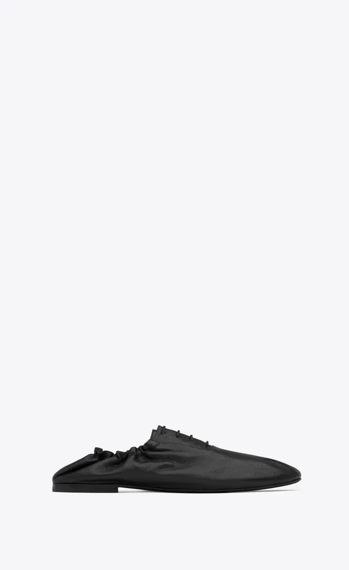 Saint Laurent Paris o1la1rc1a0226 756151 Verneuil Oxford Shoes Smooth Leather Size US 11.5 / EU 44-45 - 1 Thumbnail