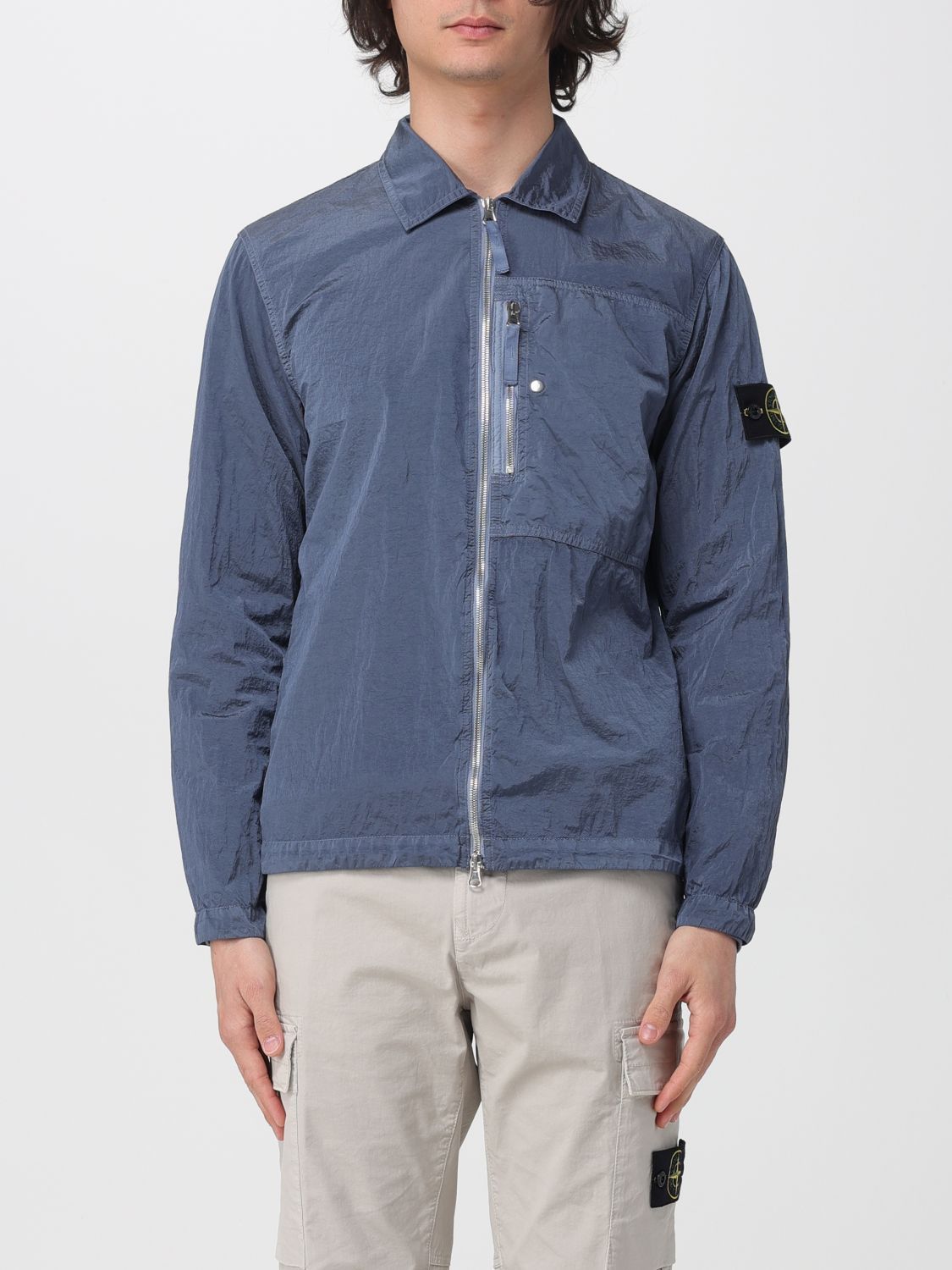 Stone Island Stone Island Jacket Men Blue Size US S / EU 44-46 / 1 - 1 Thumbnail