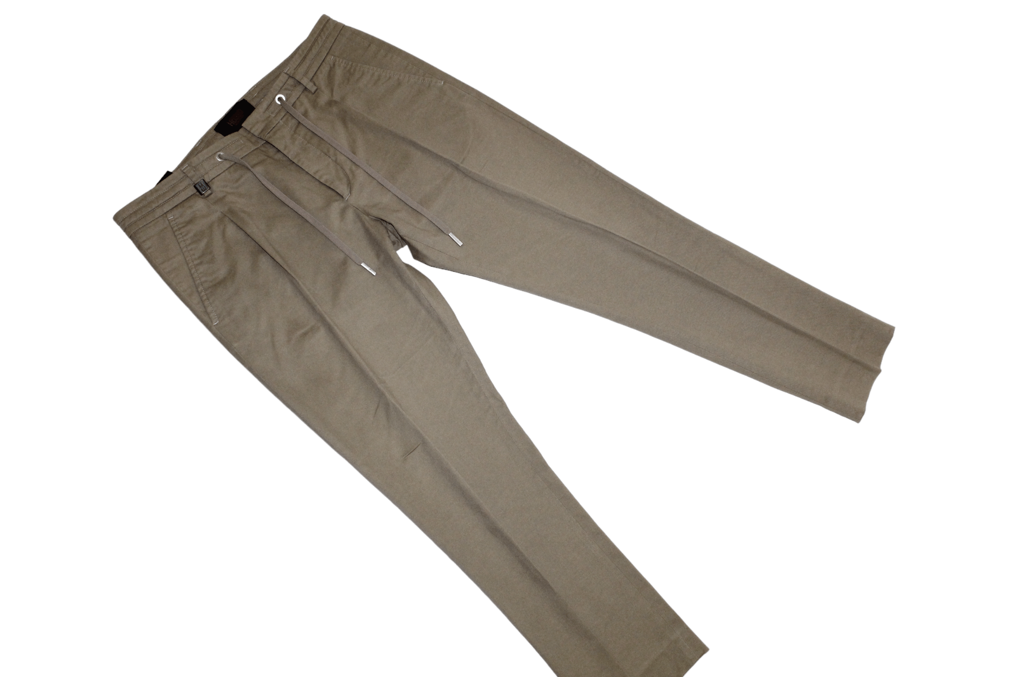 Z Zegna Hosio Made of Yarn Drawsting One-pleat Tapered Pants Size US 30 / EU 46 - 3 Thumbnail
