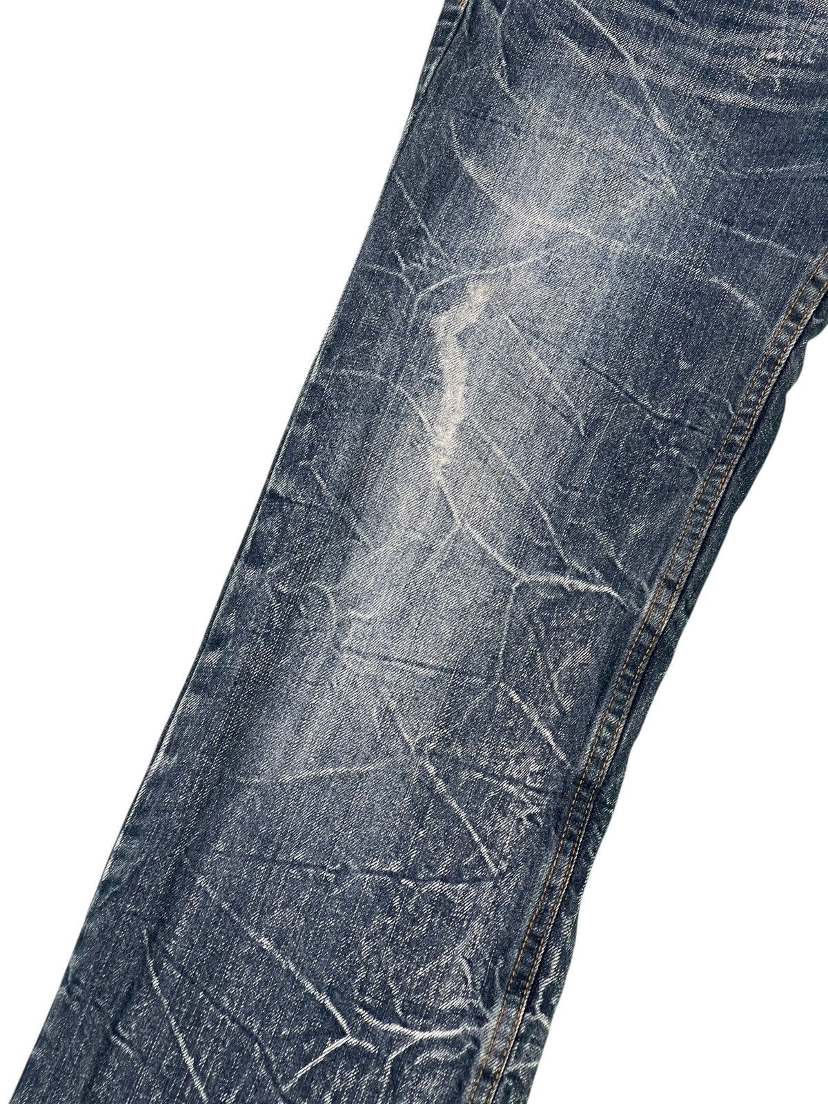 Japanese Brand Double Waist Jeans Nylaus Chrome Dior Erd cdg amiri 2🟦9 Size US 31 - 5 Thumbnail