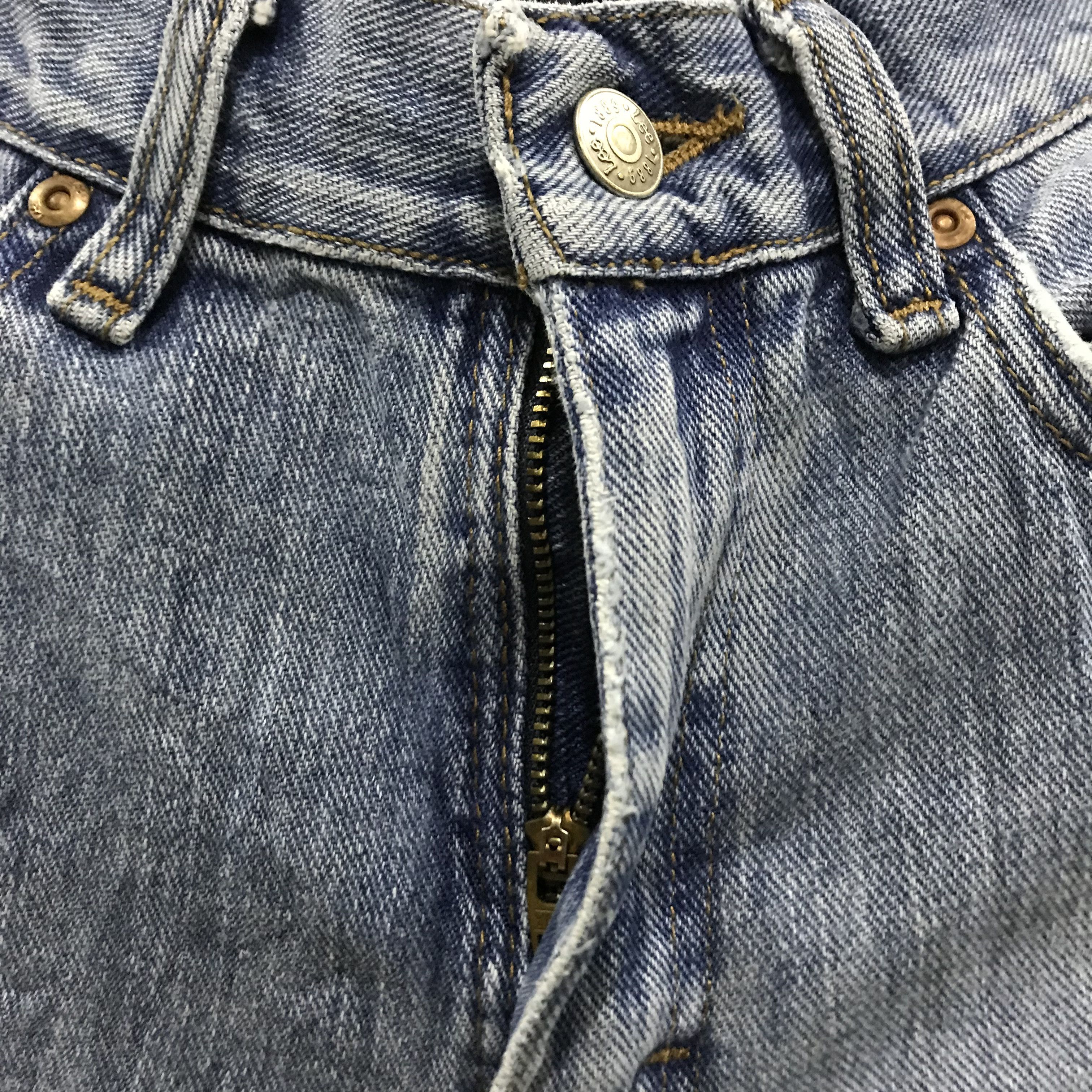 Lee Vintage Retro 90s Lee Jeans Blue Denim Regular Fit Size US 29 - 6 Thumbnail