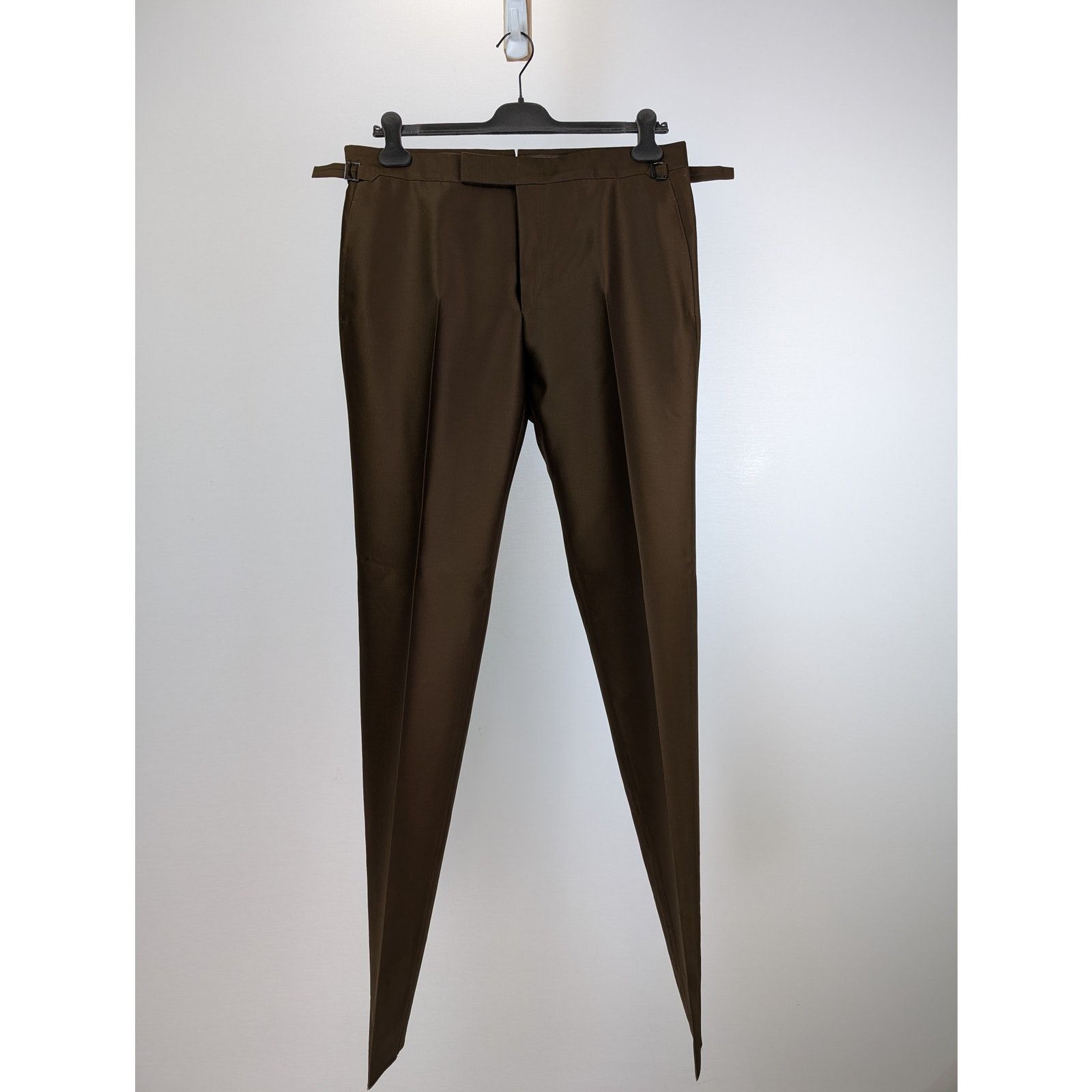 Tom Ford o1rshd1 Men's Suits Blazer Pants in Brown Size US L / EU 52-54 / 3 - 10 Thumbnail