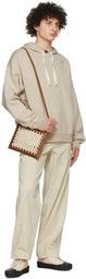 Jil Sander o1y1124 Cashmere Hoodie in Beige Size US L / EU 52-54 / 3 - 4 Thumbnail