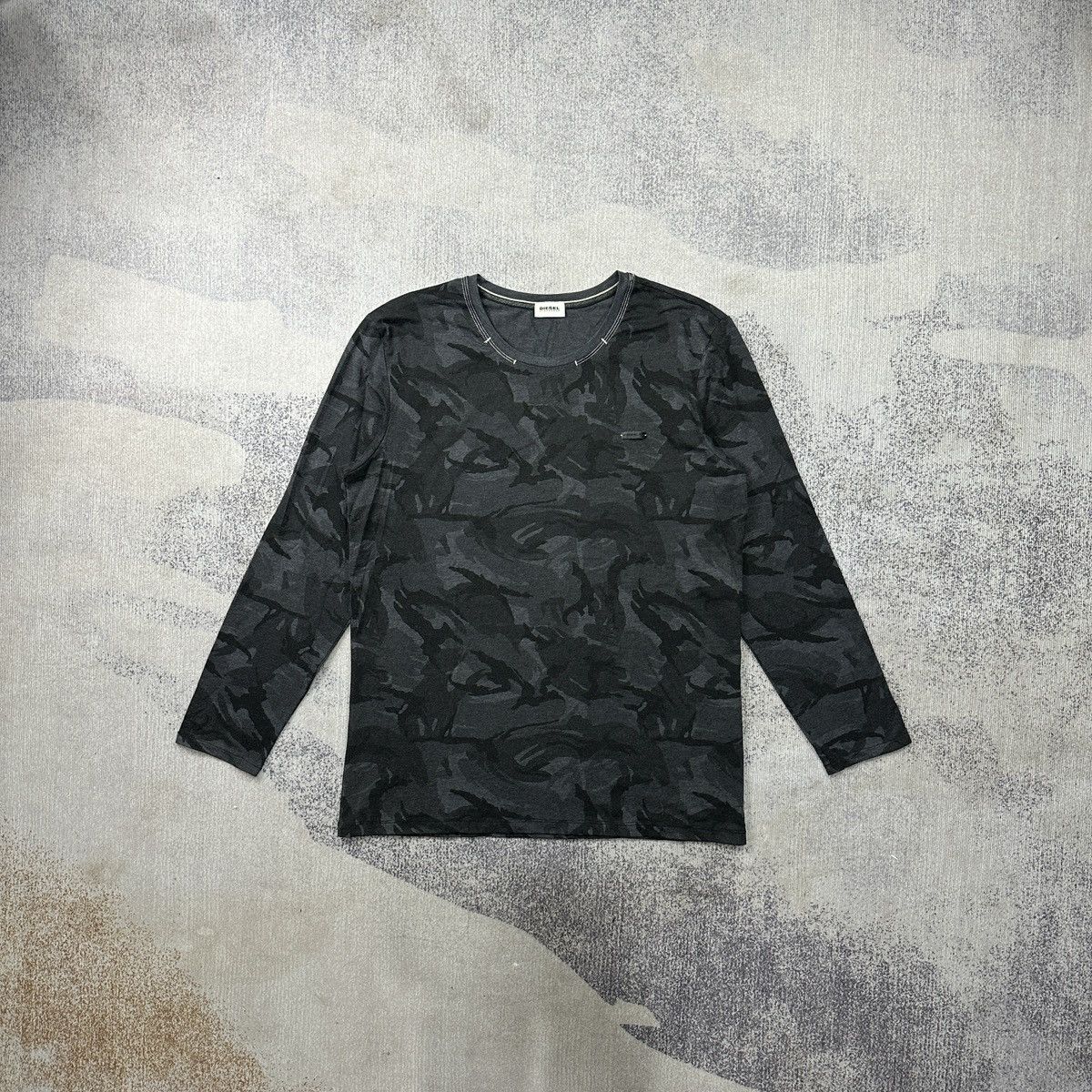 Diesel Diesel Army black longsleeve Tshirt Size US L / EU 52-54 / 3 - 1 Thumbnail