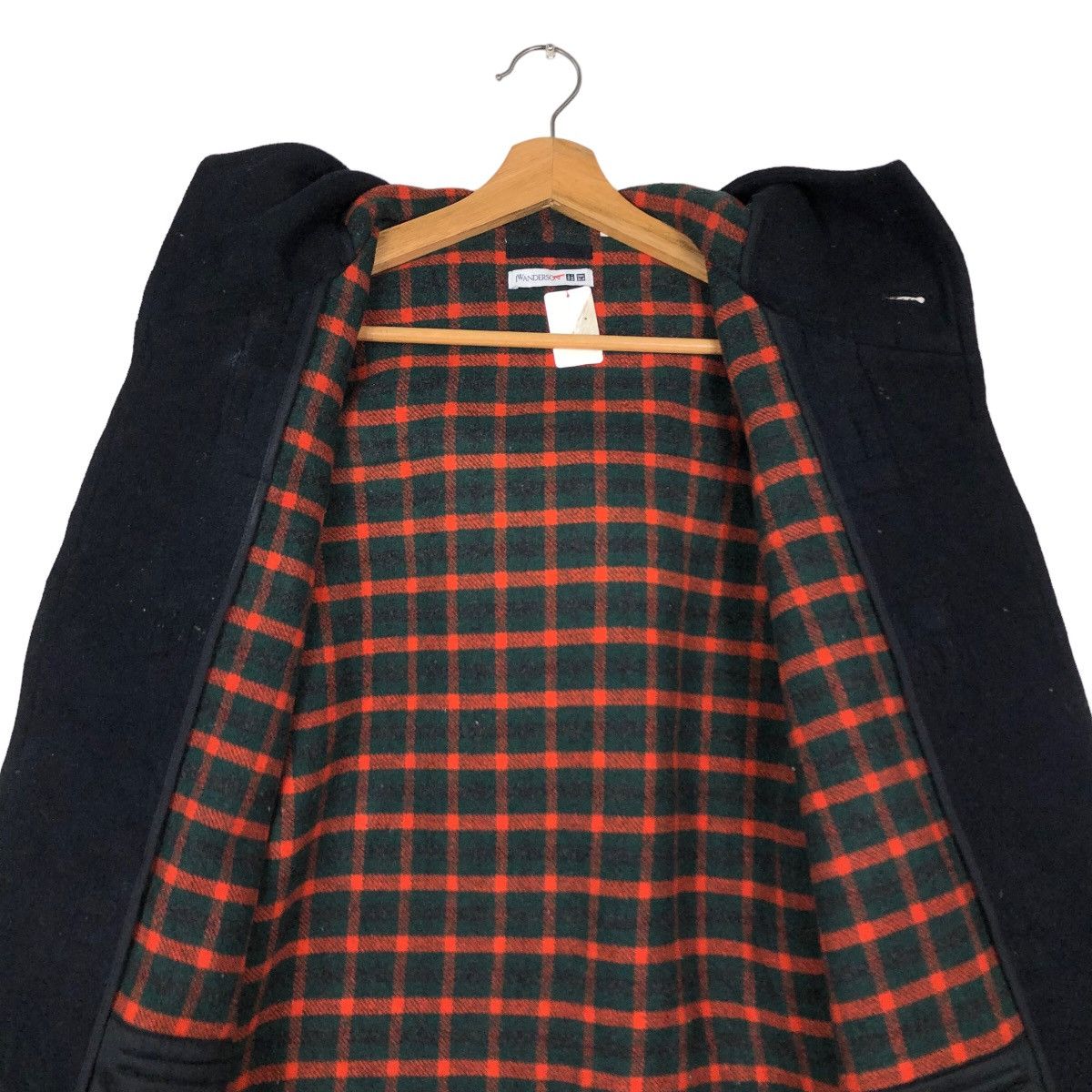 JW Anderson 🔥Vtg Wool Jacket Blanket Tartan Design Uniqlo J.W.Anderson Size US S / EU 44-46 / 1 - 15 Thumbnail