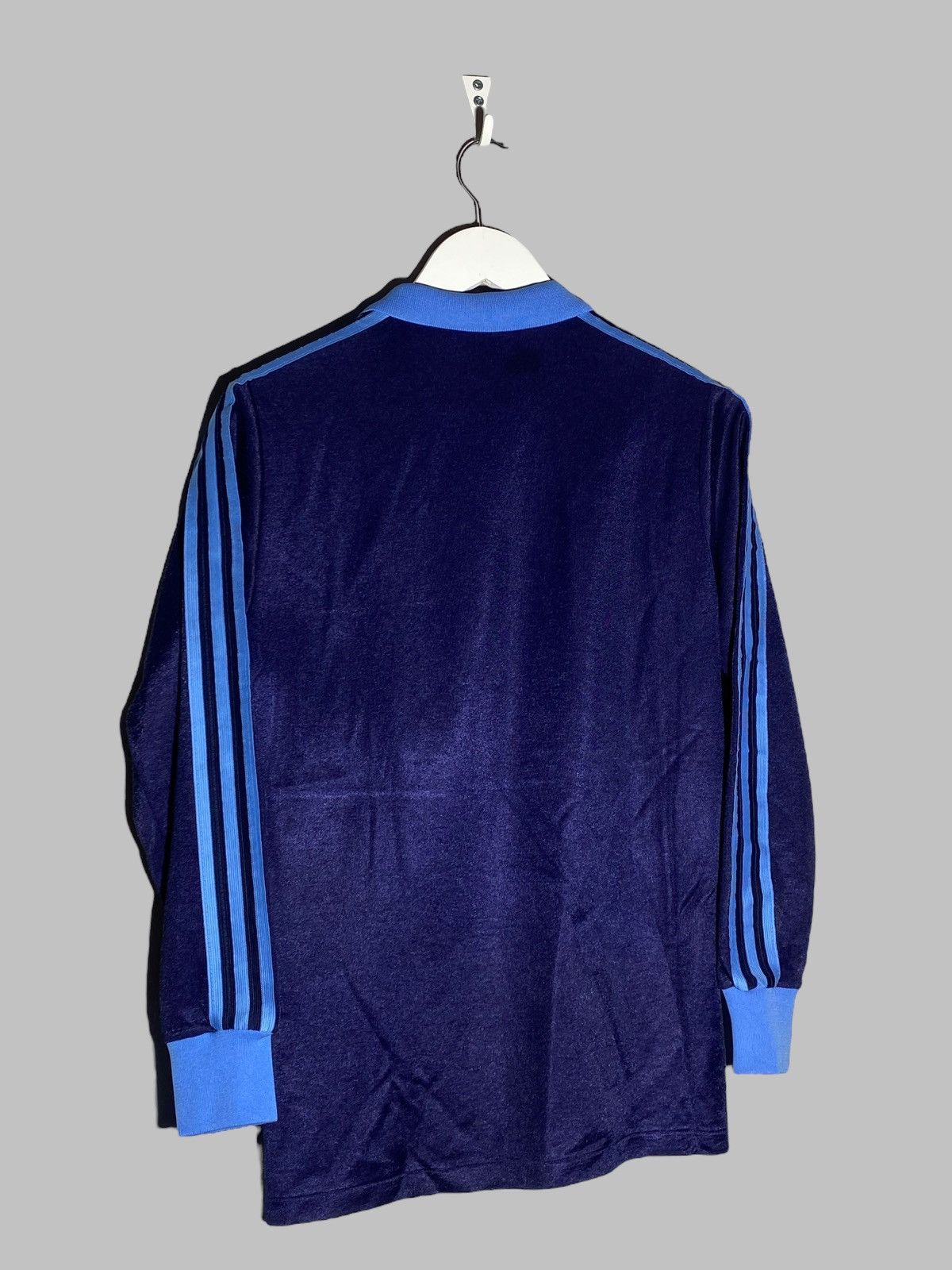 Adidas × Vintage Vintage 80s Adidas Template Made In West Germany Jersey Size US M / EU 48-50 / 2 - 2 Thumbnail