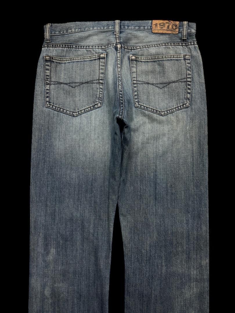 Japanese Brand THRASHED Japanese Straight Leg Rusty Mudwash Distressed Size US 32 / EU 48 - 13 Thumbnail