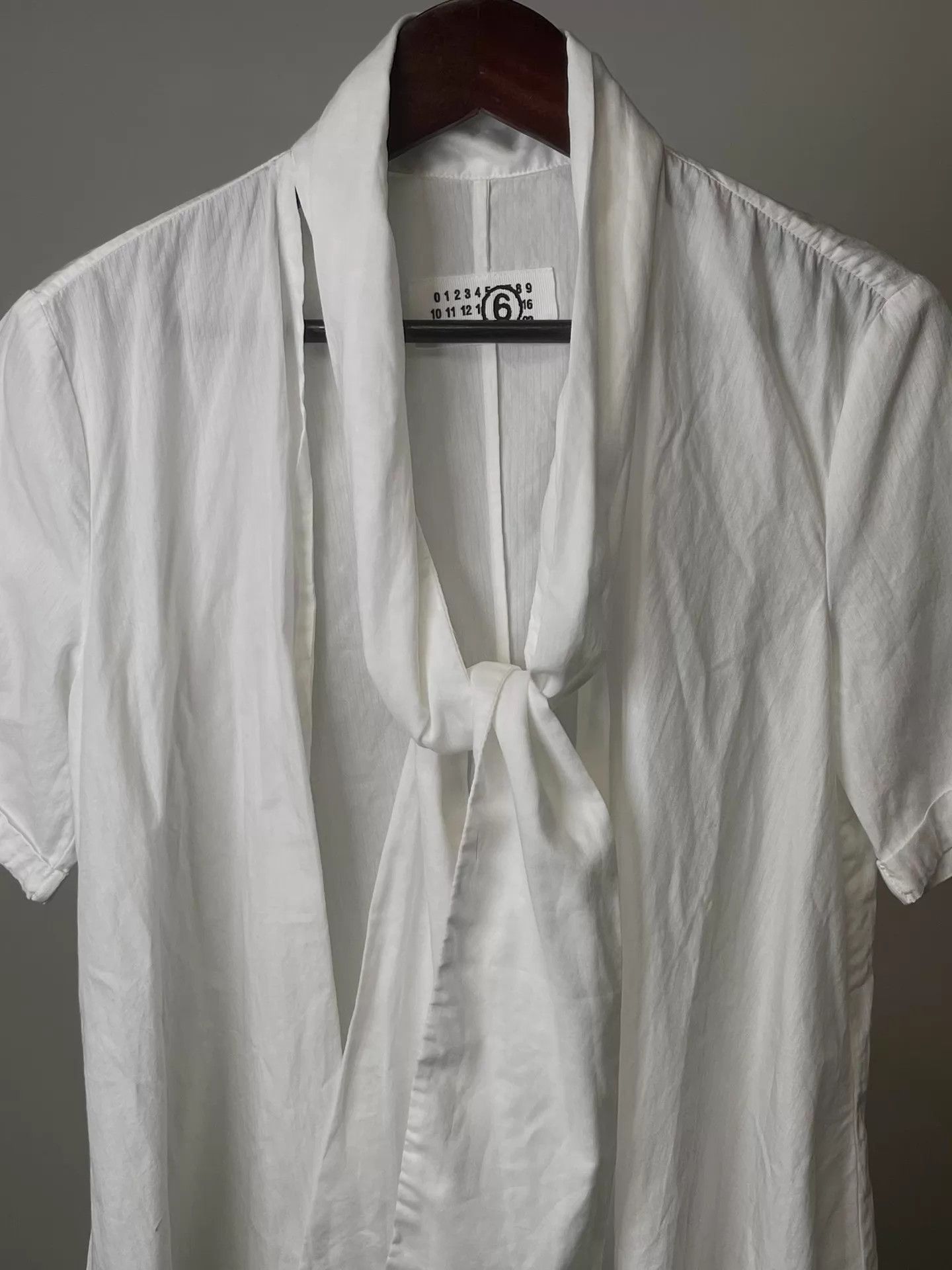 Maison Margiela Maison Margiela Line6 Scarf Shirts 40 MM Era Size S / US 4 / IT 40 - 3 Thumbnail
