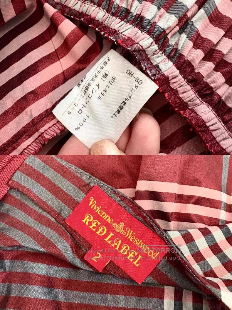 Vivienne Westwood Vivienne Westwood Red Plaid Patchwork Dress Evening Dress Size S / US 4 / IT 40 - 9 Thumbnail