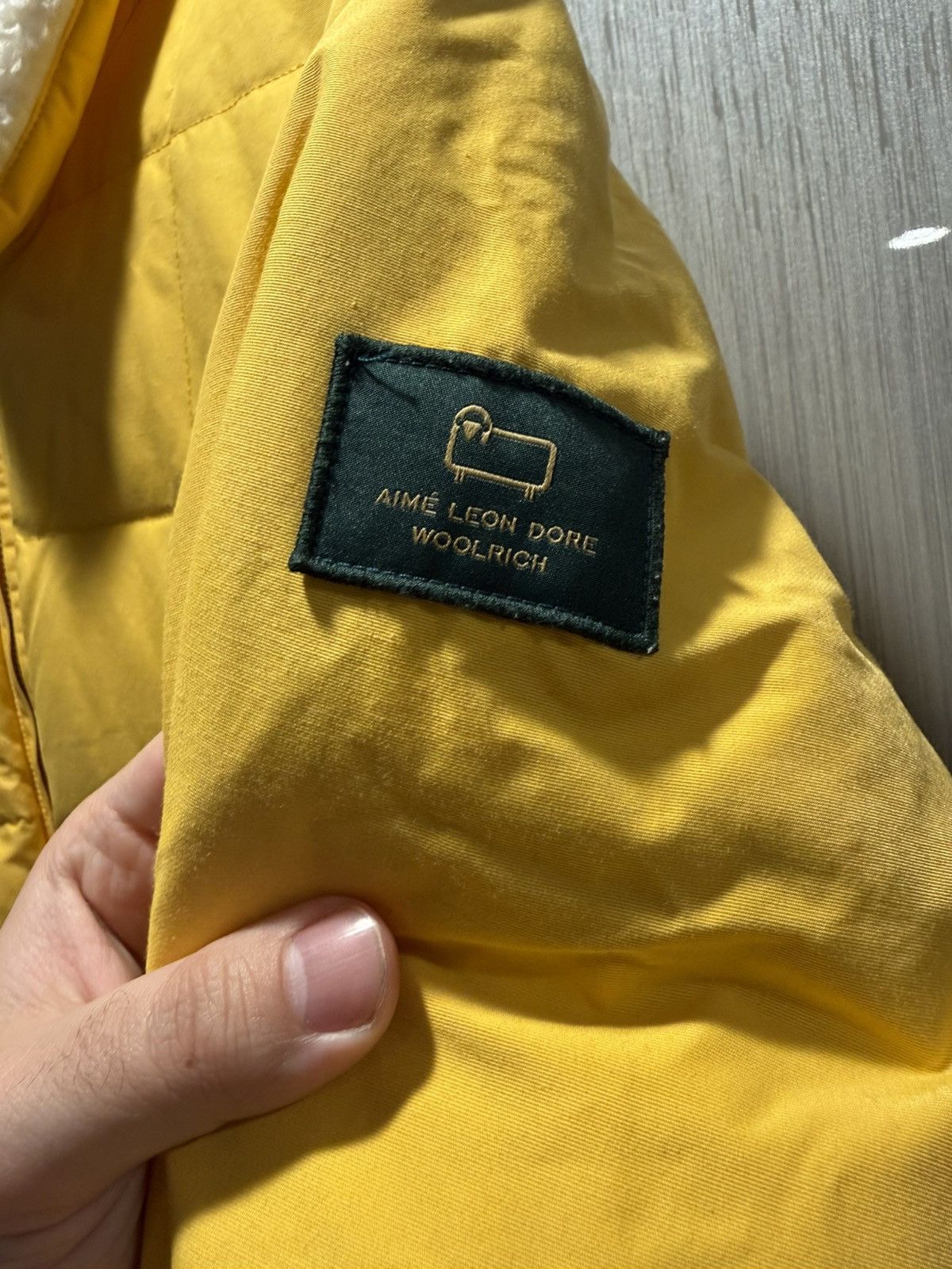Aime Leon Dore Aime Leon Dore Woolrich Yellow Puffer Size US S / EU 44-46 / 1 - 4 Thumbnail