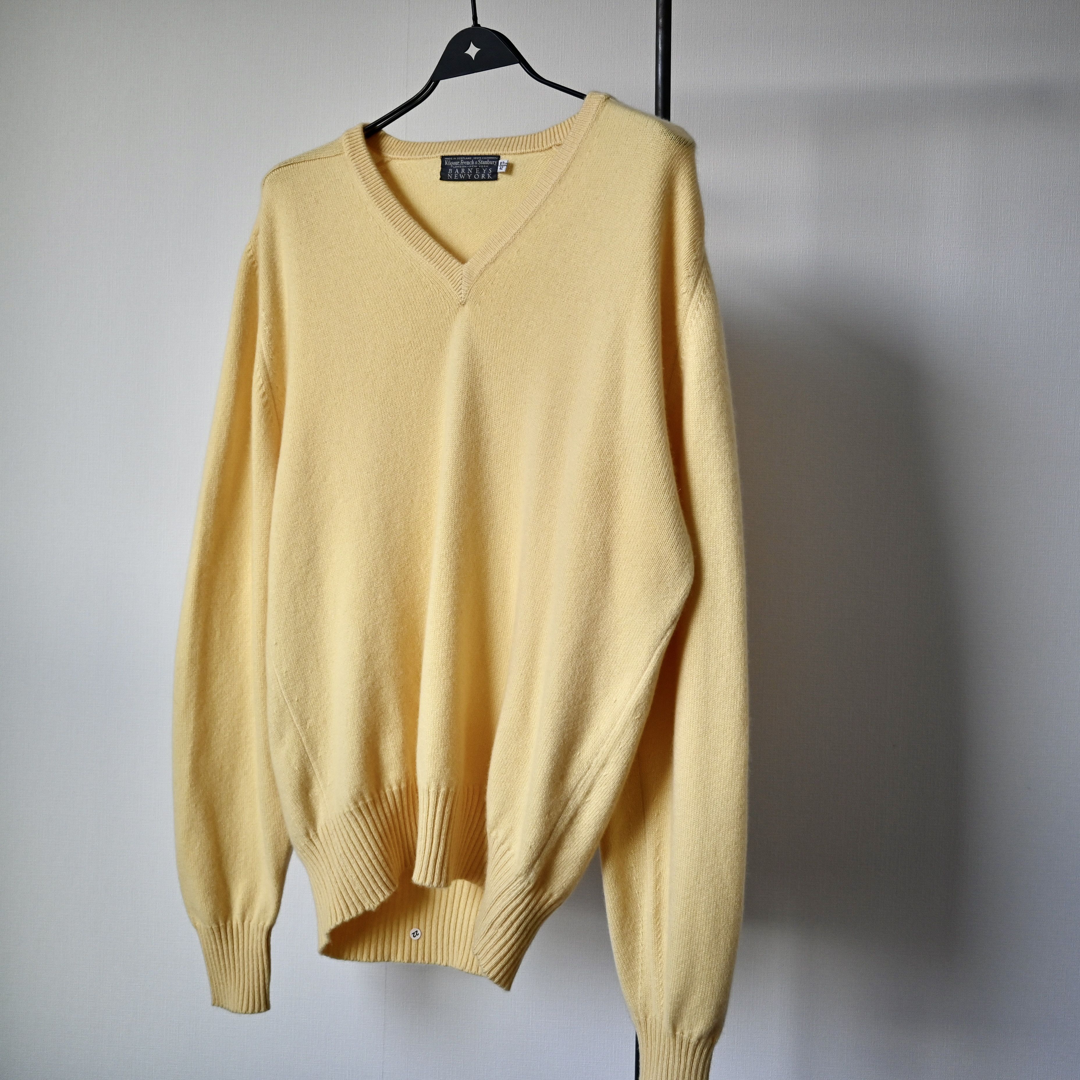 Barneys New York VTG 1990s Kilgour for BARNEYS NY Scottish cashmere sweater Size US L / EU 52-54 / 3 - 16 Thumbnail