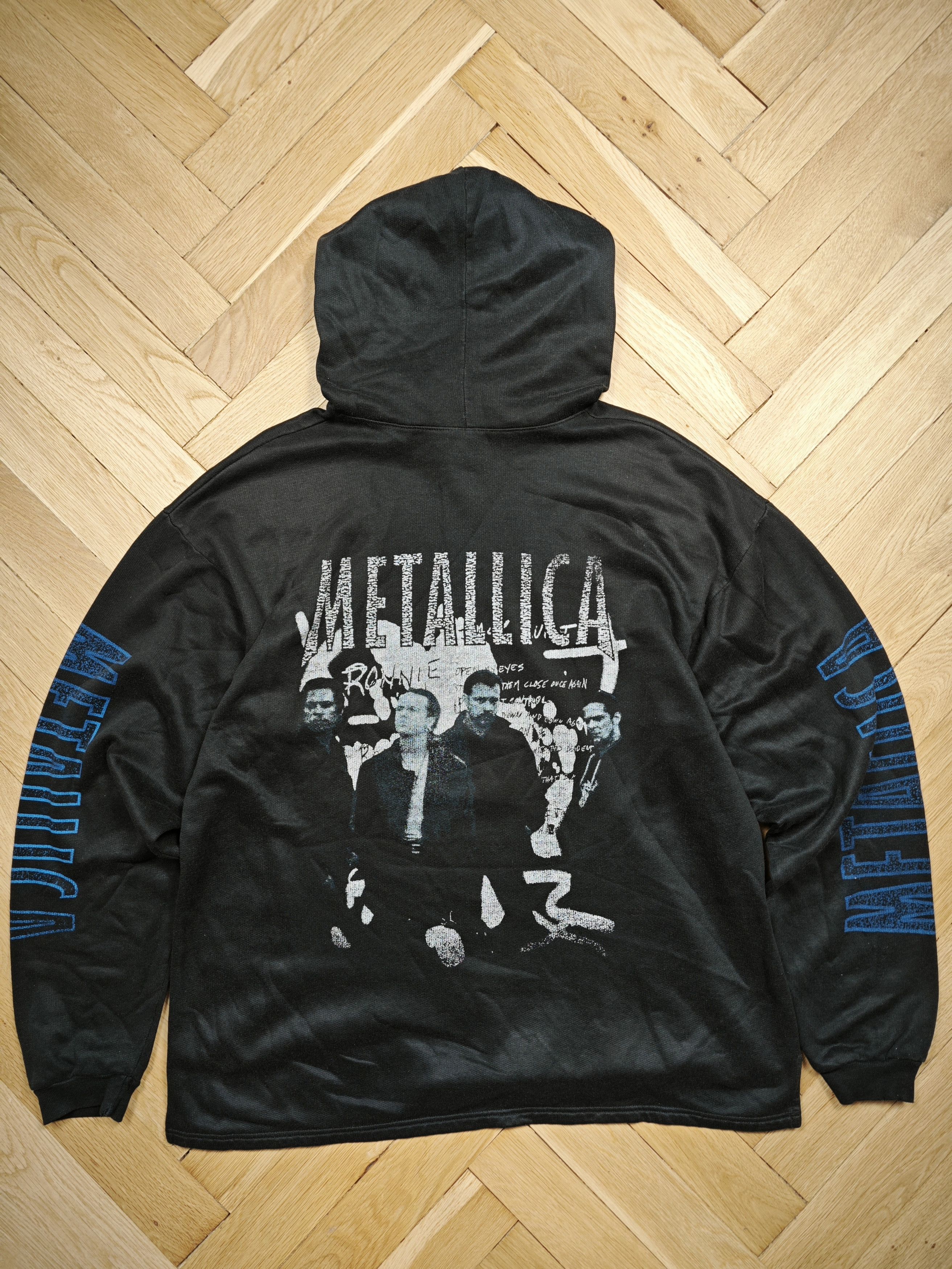 Metallica Metalica vintage hoodie Size US XL / EU 56 / 4 - 2 Thumbnail