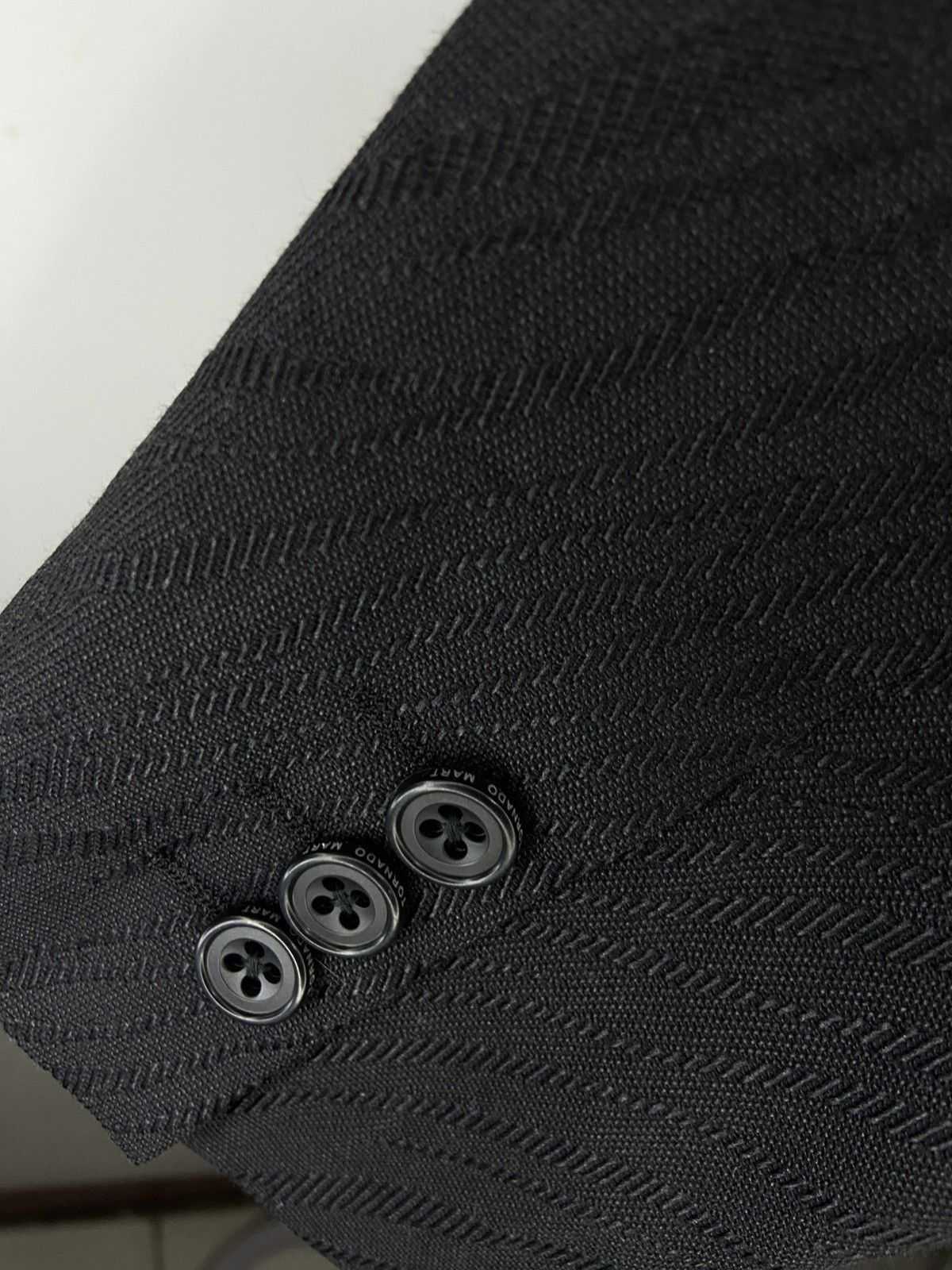 Tornado Mart 🔥 RARE 🔥Tornado Mart Japan Pattern Single Breasted Blazer Size 38S - 11 Thumbnail