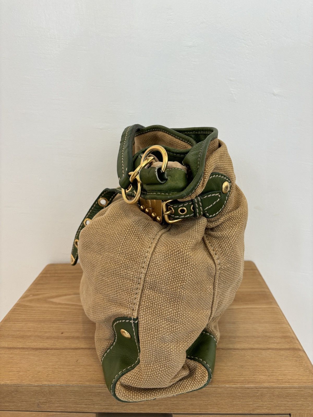 Miu Miu Miu Miu Canvas tote bag. Size ONE SIZE - 7 Thumbnail