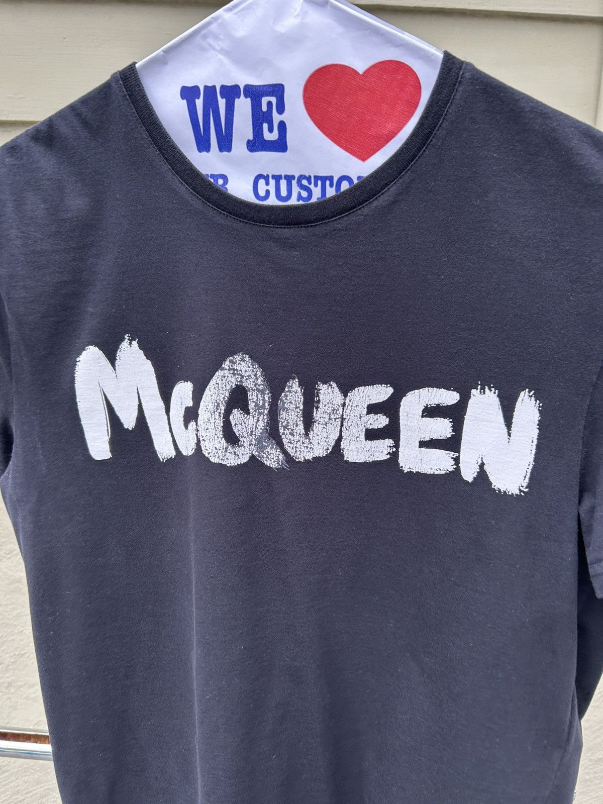 Alexander McQueen Alexander McQueen logo tee Size US M / EU 48-50 / 2 - 2 Thumbnail