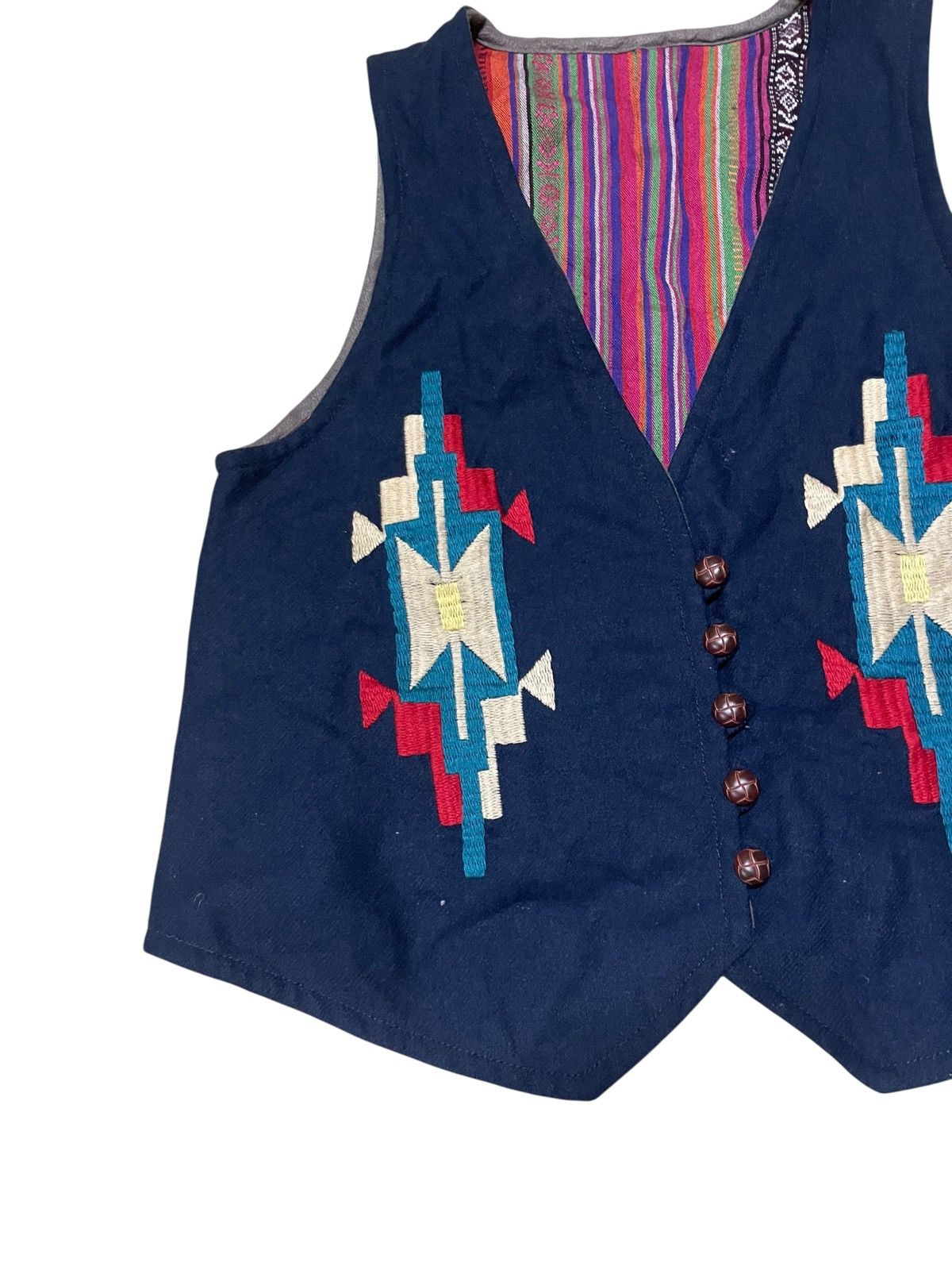 Vintage Vintage Chimayo Vest Design Western Rockabilly Size US XS / EU 42 / 0 - 3 Thumbnail