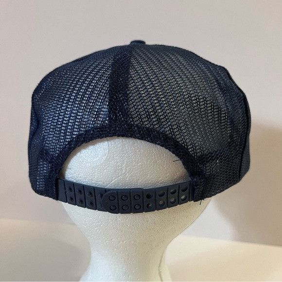 Vintage Vintage Ace Hardware Mesh Trucker Snapback Hat Blue Rope Ret Size ONE SIZE - 7 Thumbnail