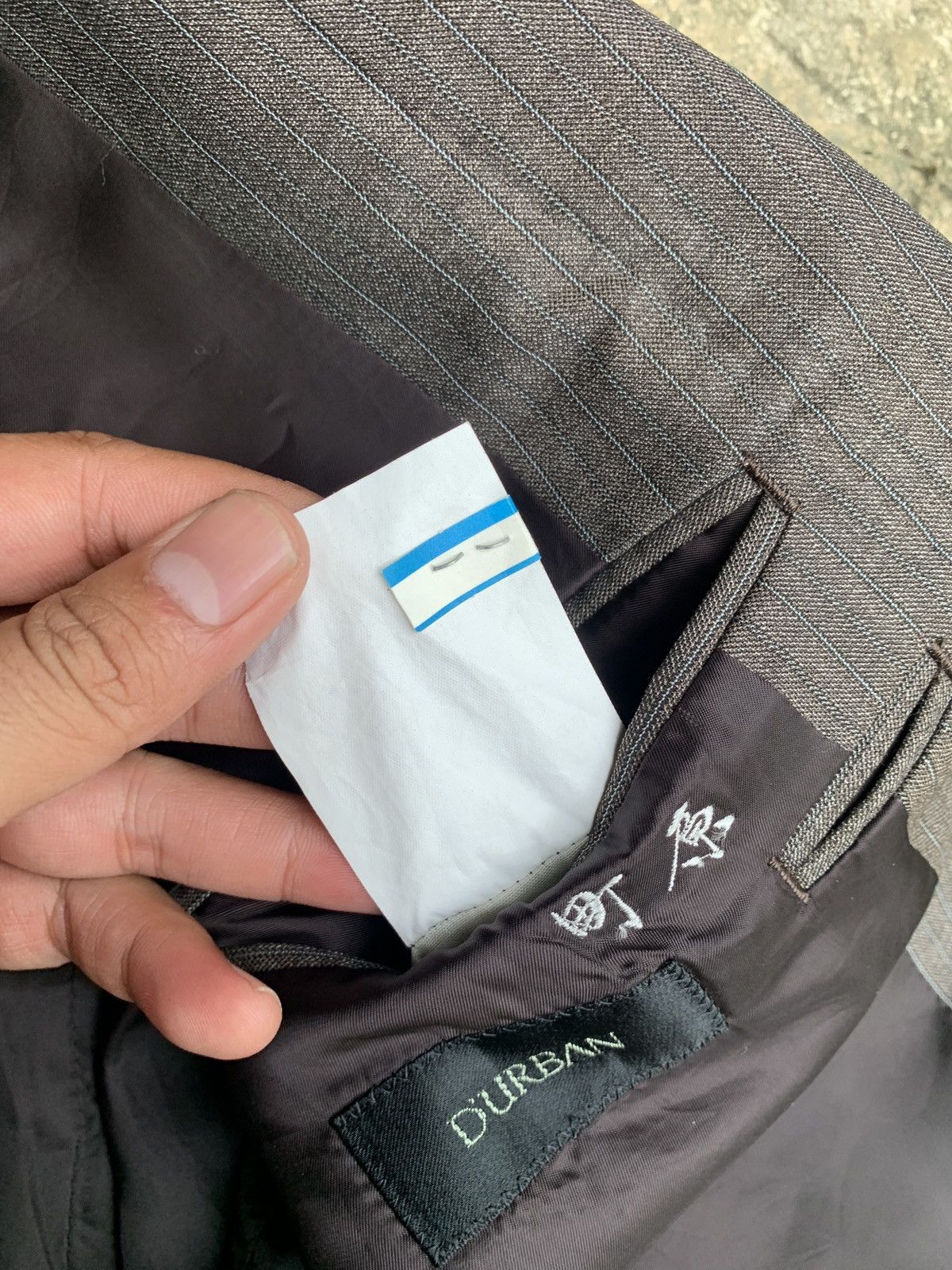 Loro Piana 2000s Loro Piana for Durban Japan Suit Tuxedo Size 36R - 12 Thumbnail