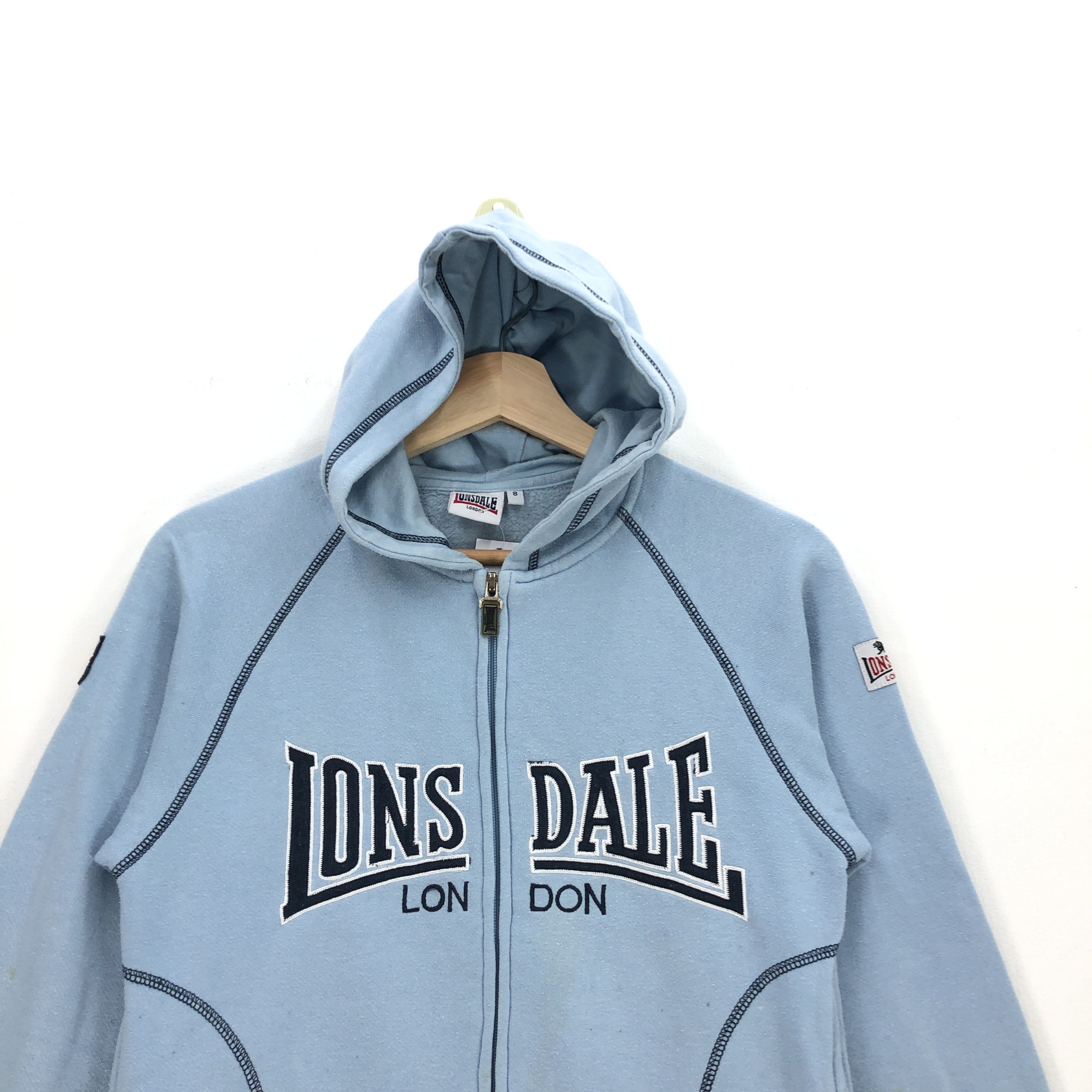 Lonsdale Lonsdale Sweater Hoodie Lonsdale Hooded Sweatshirt Size XXS / US 00 / IT 34 - 4 Thumbnail