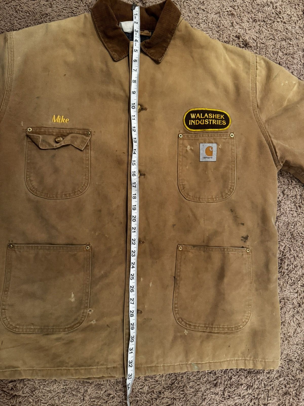 Carhartt Vintage USA made Carhartt Chore Coat Walashek Jacket Brown Size US XL / EU 56 / 4 - 12 Thumbnail