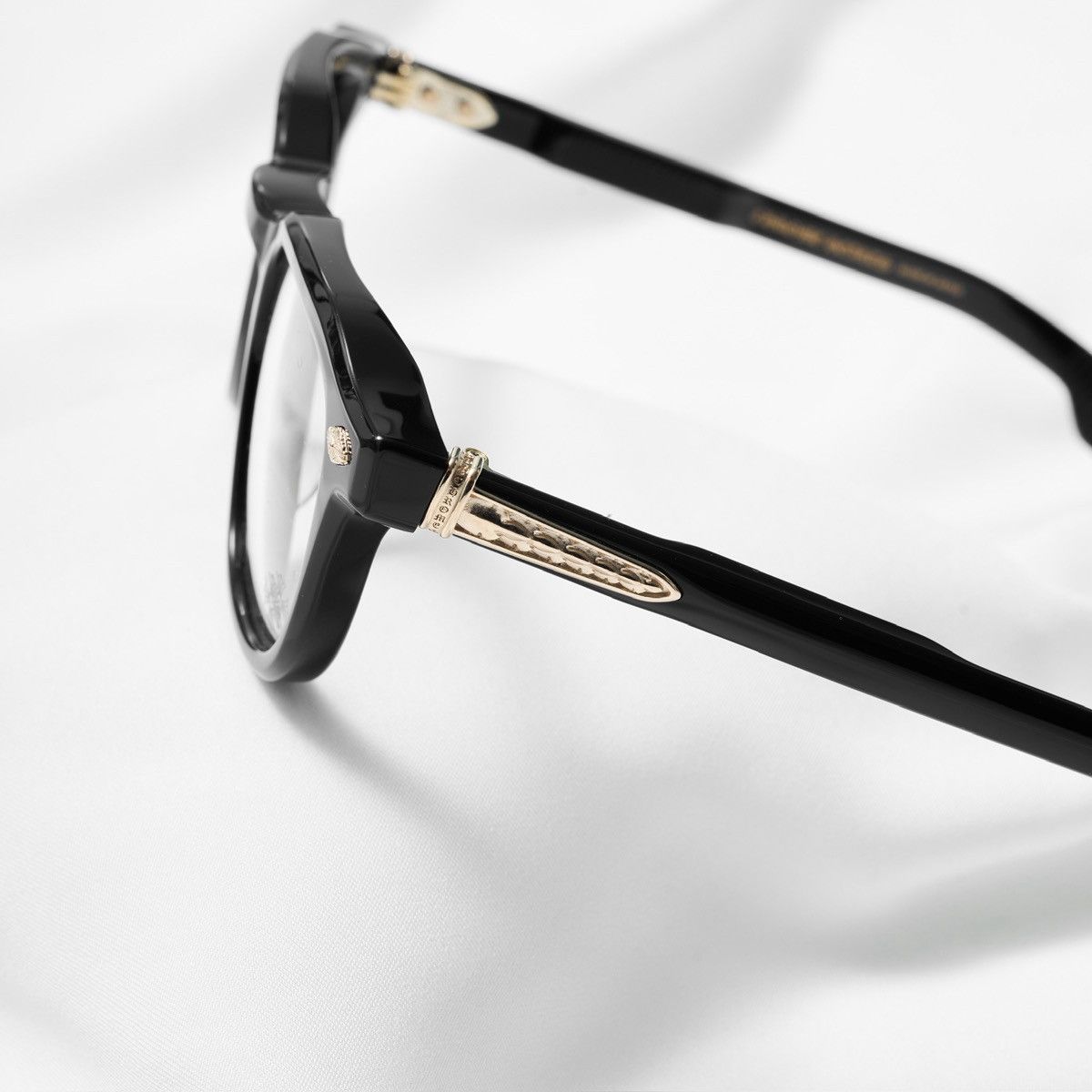 Chrome Hearts CHROME HEARTS CHIRP CHIRP BLACK - 18KGP GLASSES Size ONE SIZE - 3 Thumbnail
