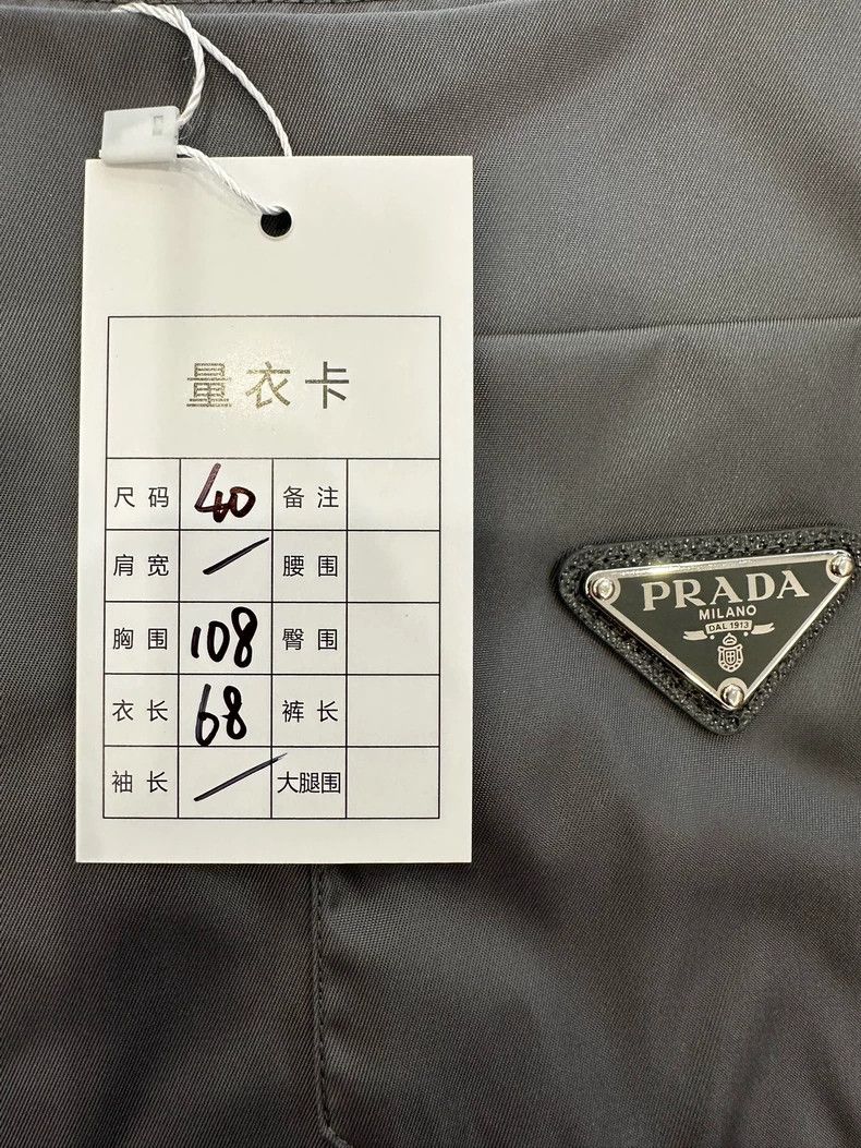 Prada Prada Tang Yan's same style gray-blue triangle sling dress Size XS / US 0-2 / IT 36-38 - 9 Thumbnail