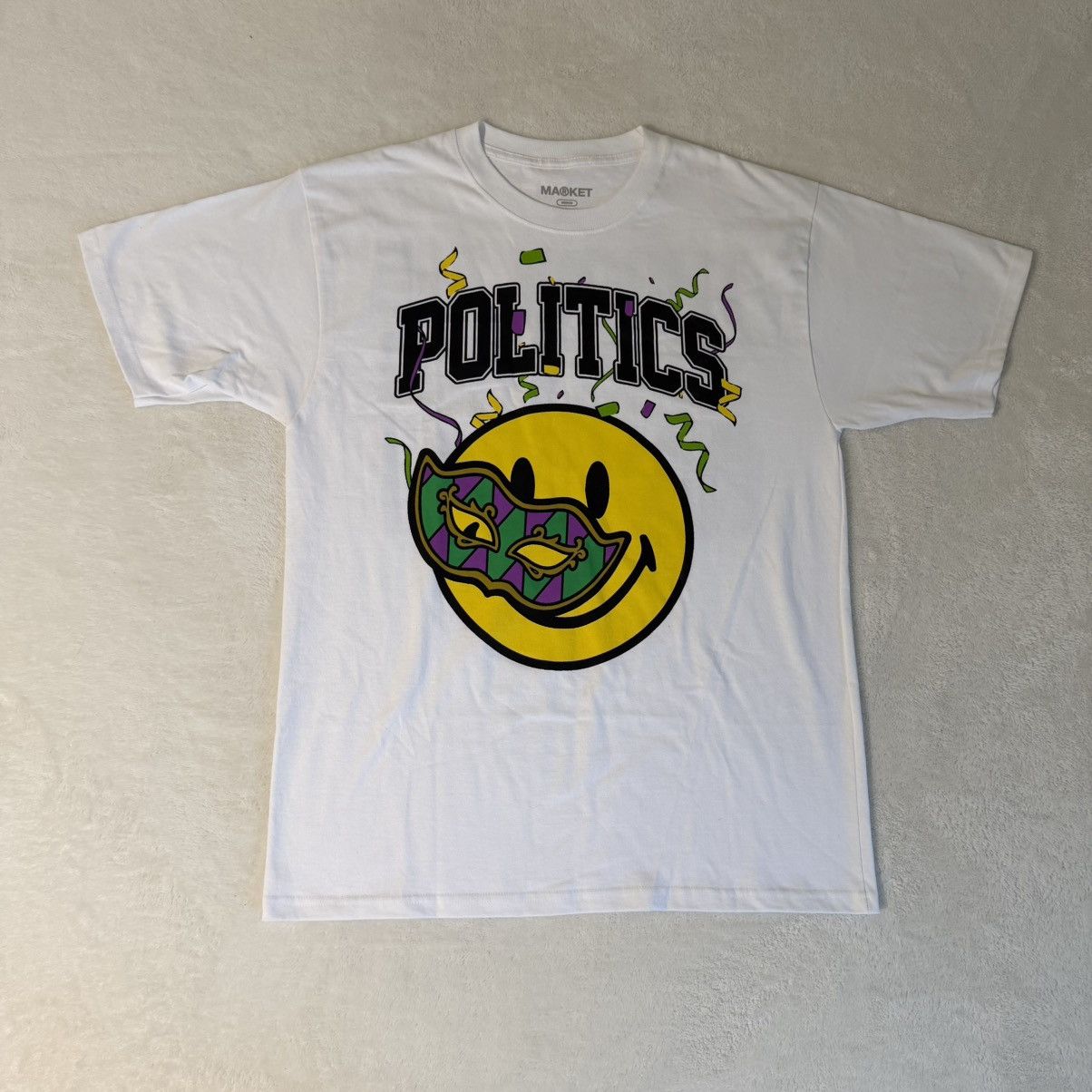 Market MARKET x POLITICS MARDI GRAS '25 graphic t-shirt Size US M / EU 48-50 / 2 - 1 Thumbnail