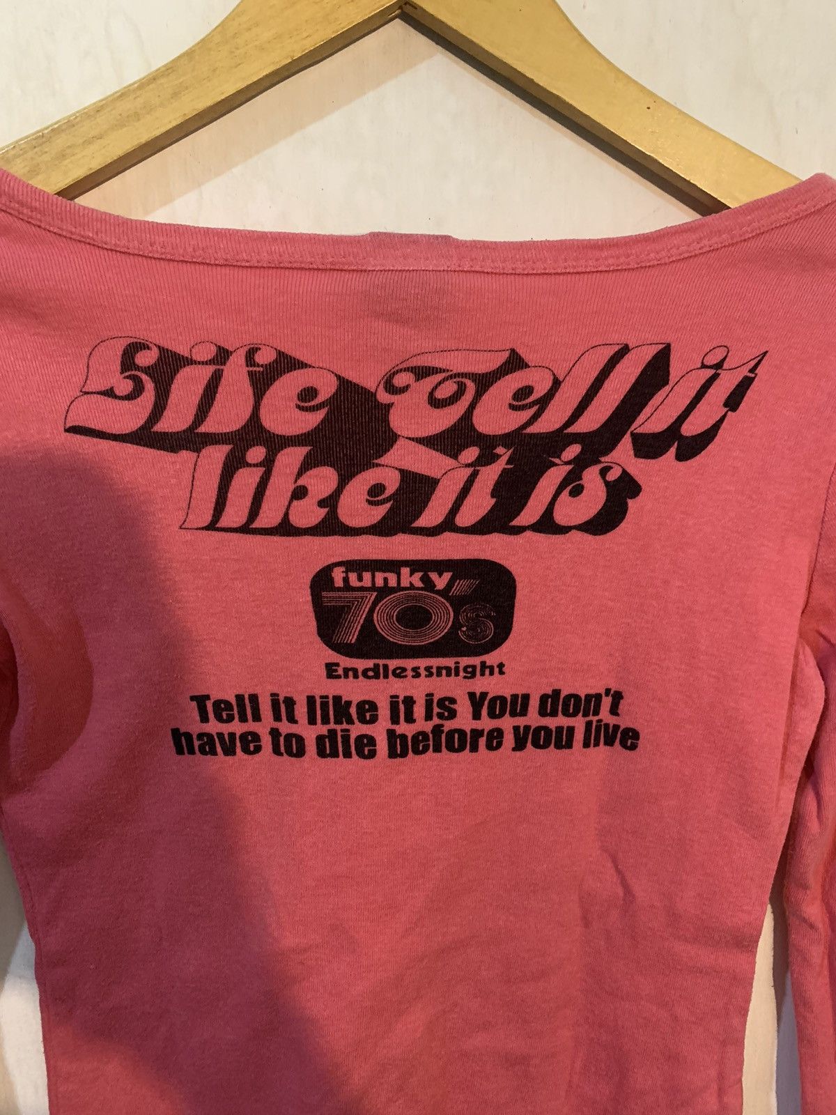 Hysteric Glamour × Japanese Brand × Vintage Japanese Poem long slevee 70s style Size US M / EU 48-50 / 2 - 7 Thumbnail
