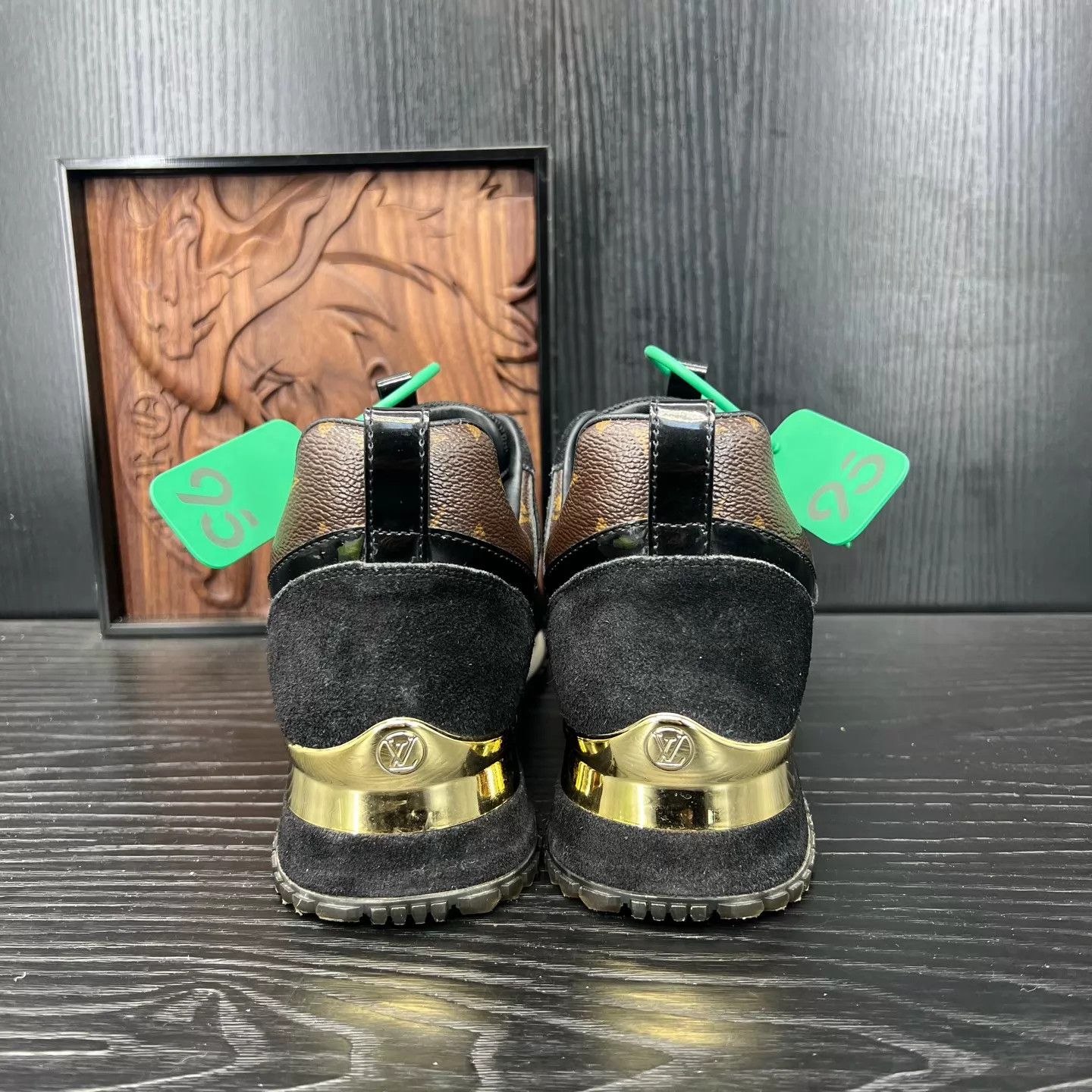Louis Vuitton Louis Vuitton Runaway Black Monogram 34.5 EU New Size US 4 / IT 34 - 5 Thumbnail