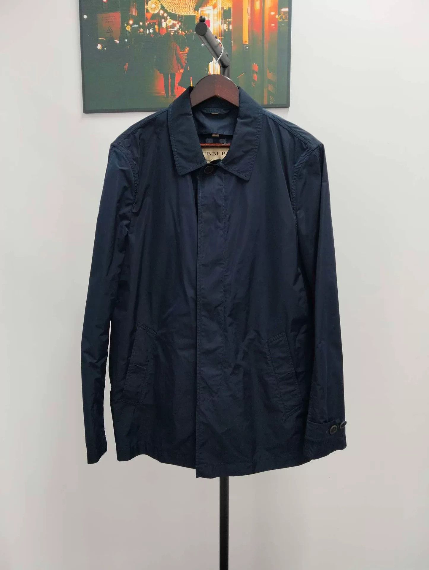 Burberry BURBERRY Black Coat Size 54 Size US XXL / EU 58 / 5 - 1 Thumbnail