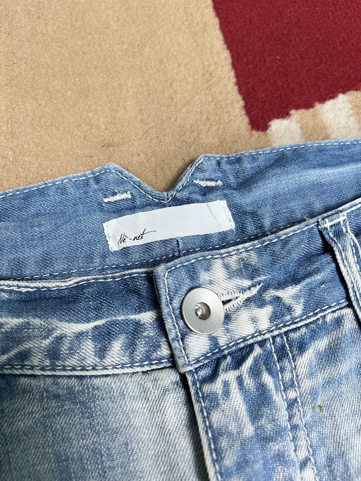 Ne-Net Jorts Pants Ne-net By Issey Miyake Indigo Dye Size US 28 / EU 44 - 4 Thumbnail