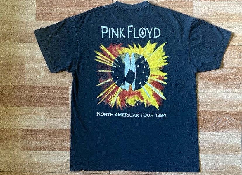 Vintage PINK FLOYD NORTH AMERICAN TOUR 1994 T-SHIRT SIZE XL VINTAGE Size US XL / EU 56 / 4 - 5 Thumbnail