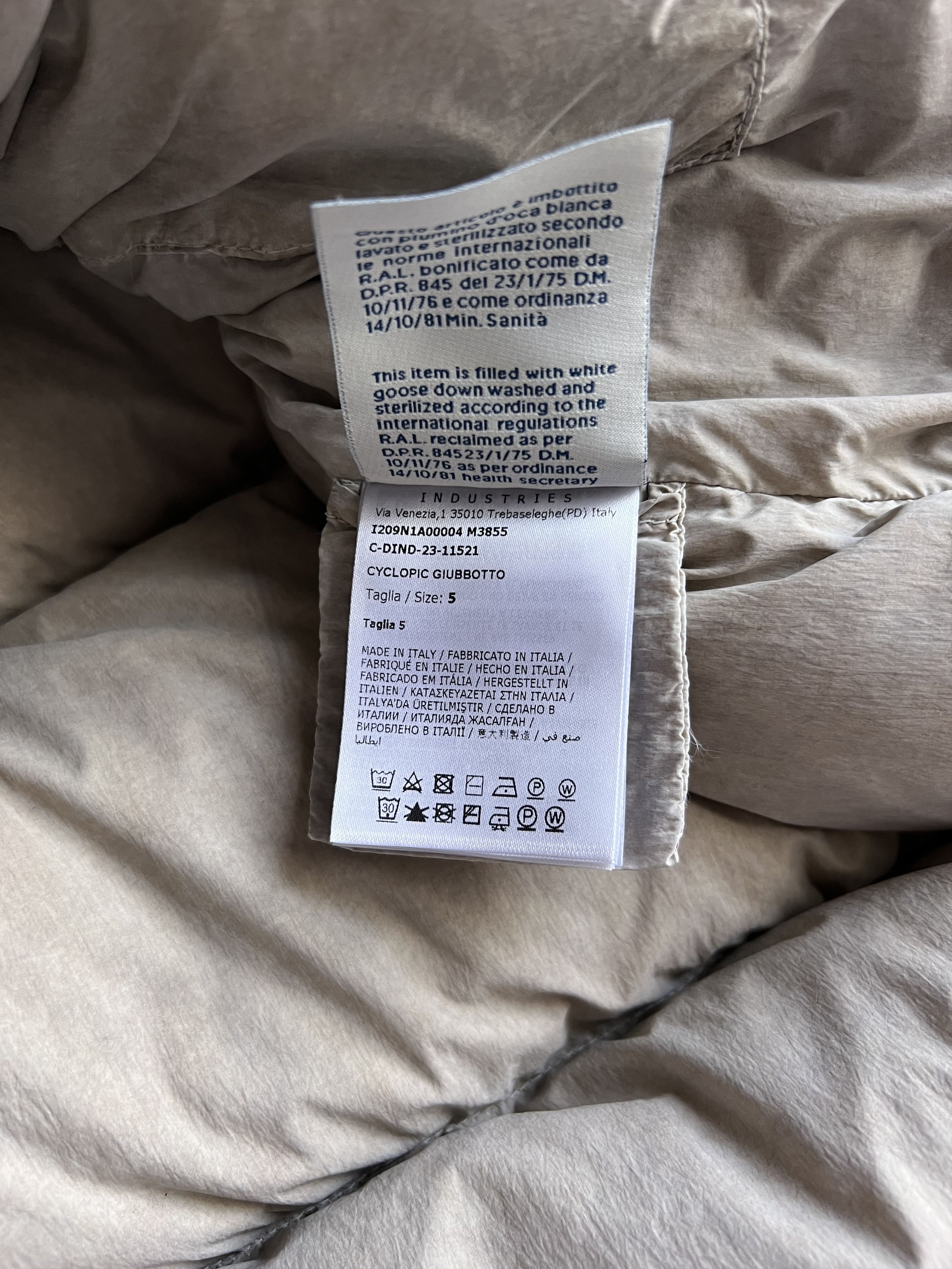 Moncler × Rick Owens Rick Owens Moncler Cyclopic Jacket in Dirt Size US XL / EU 56 / 4 - 14 Thumbnail