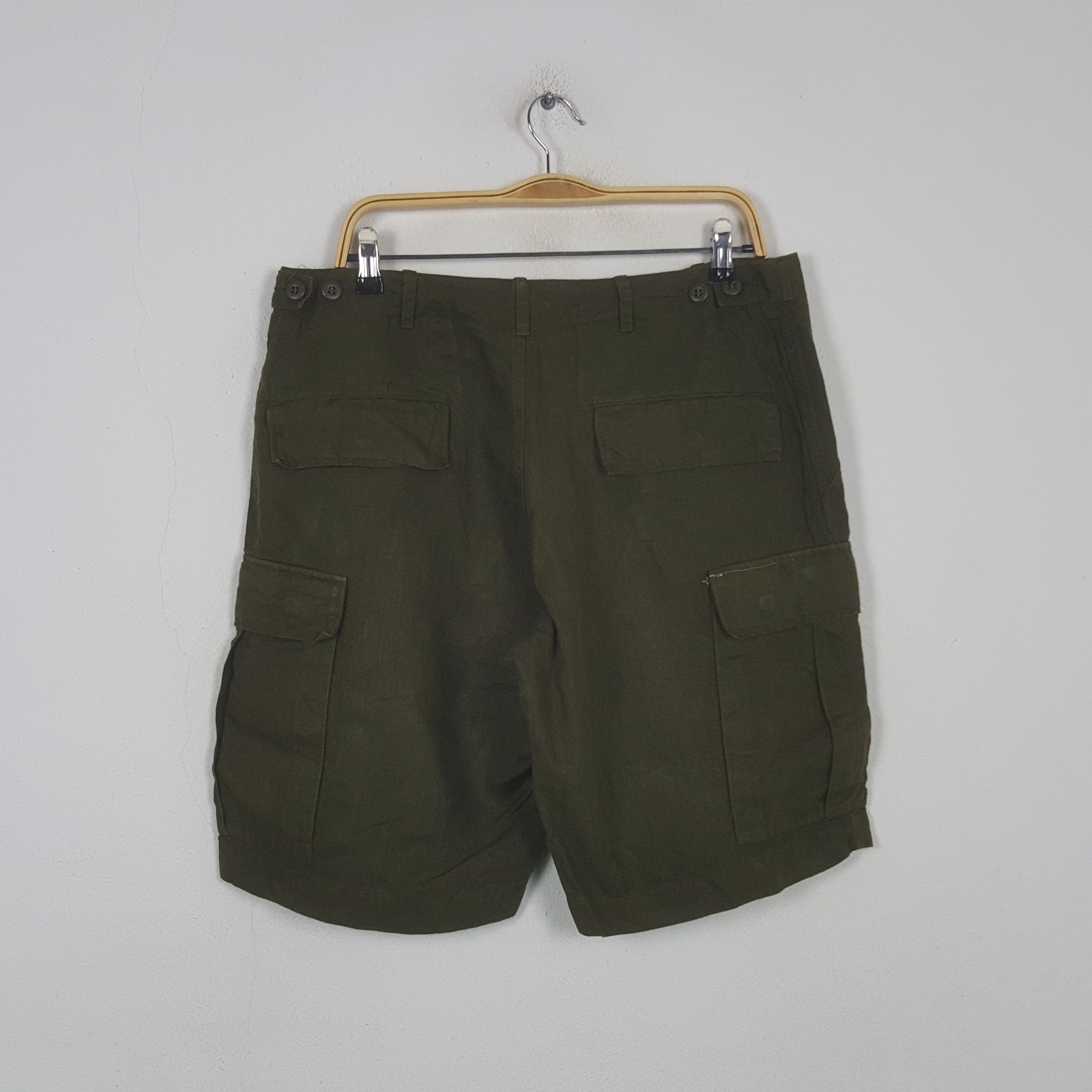 Vintage Vintage Vetenment de Travail Honnete Short Cargo Pants RR10 Size US 34 / EU 50 - 4 Thumbnail