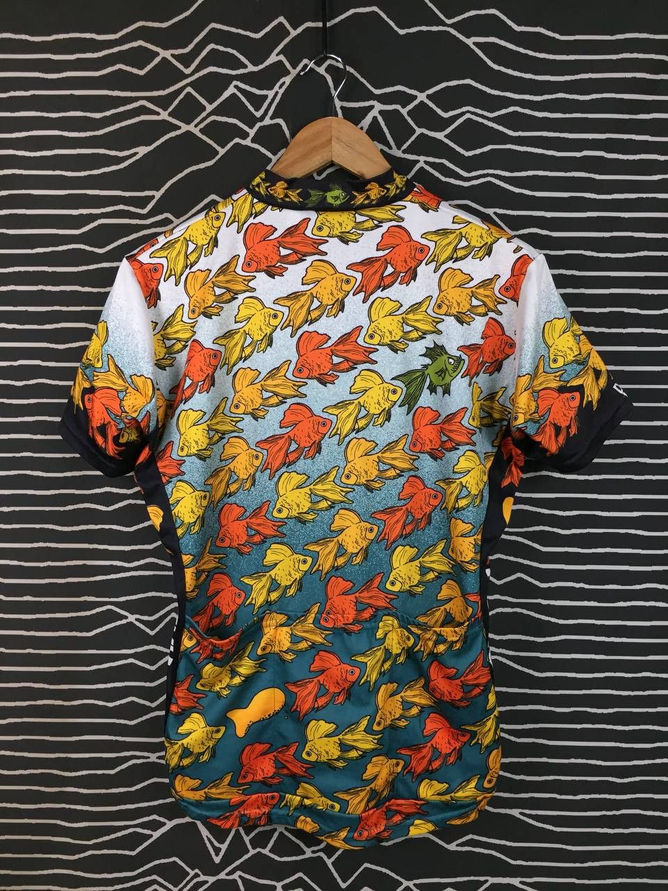 Vintage Primal Wear "GirlsCool" Goldfish Retro Cycling Jersey Size M / US 6-8 / IT 42-44 - 6 Thumbnail