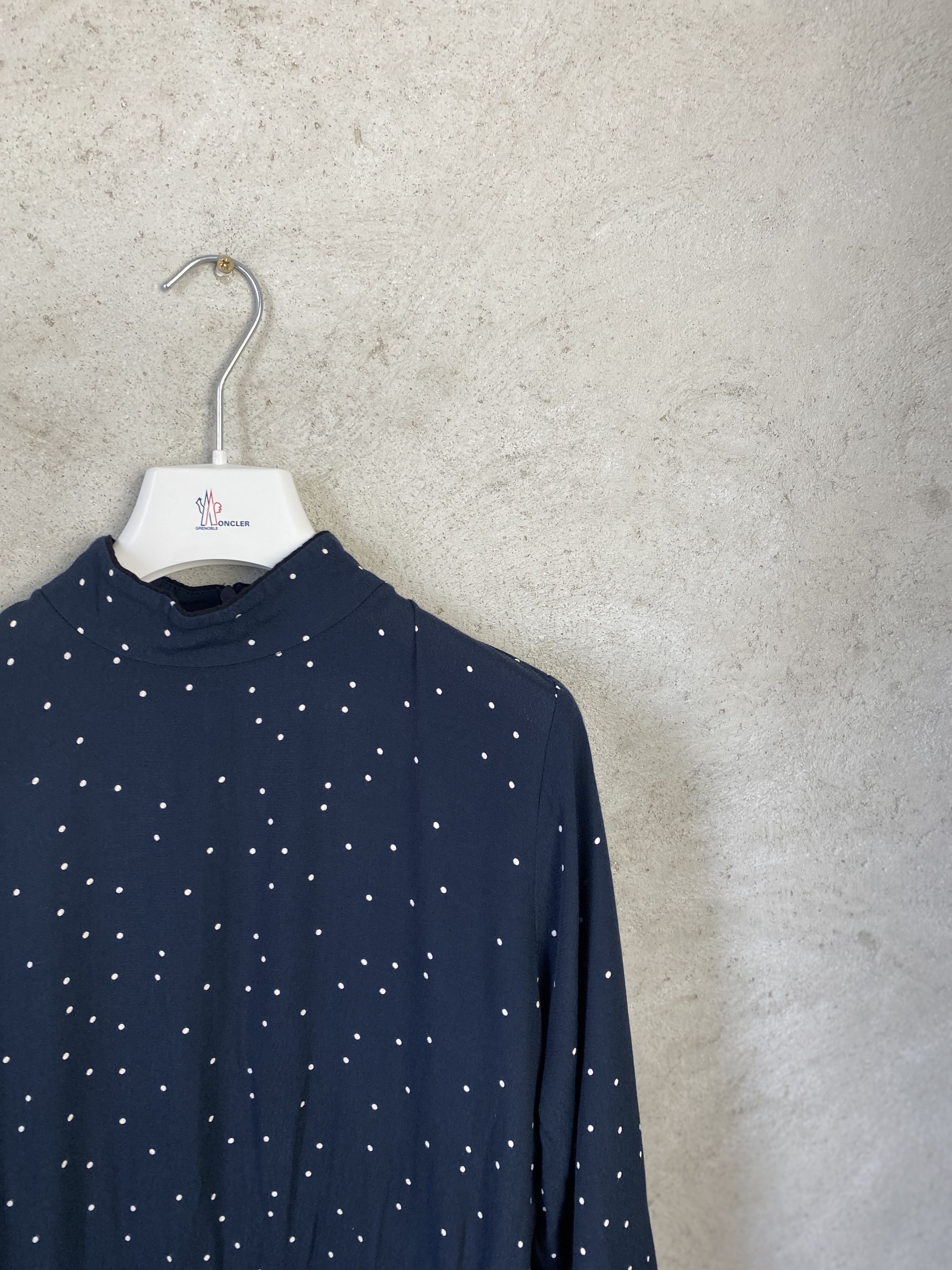 Ganni Ganni polka dot midi viscose dress casual Size M / US 6-8 / IT 42-44 - 2 Thumbnail